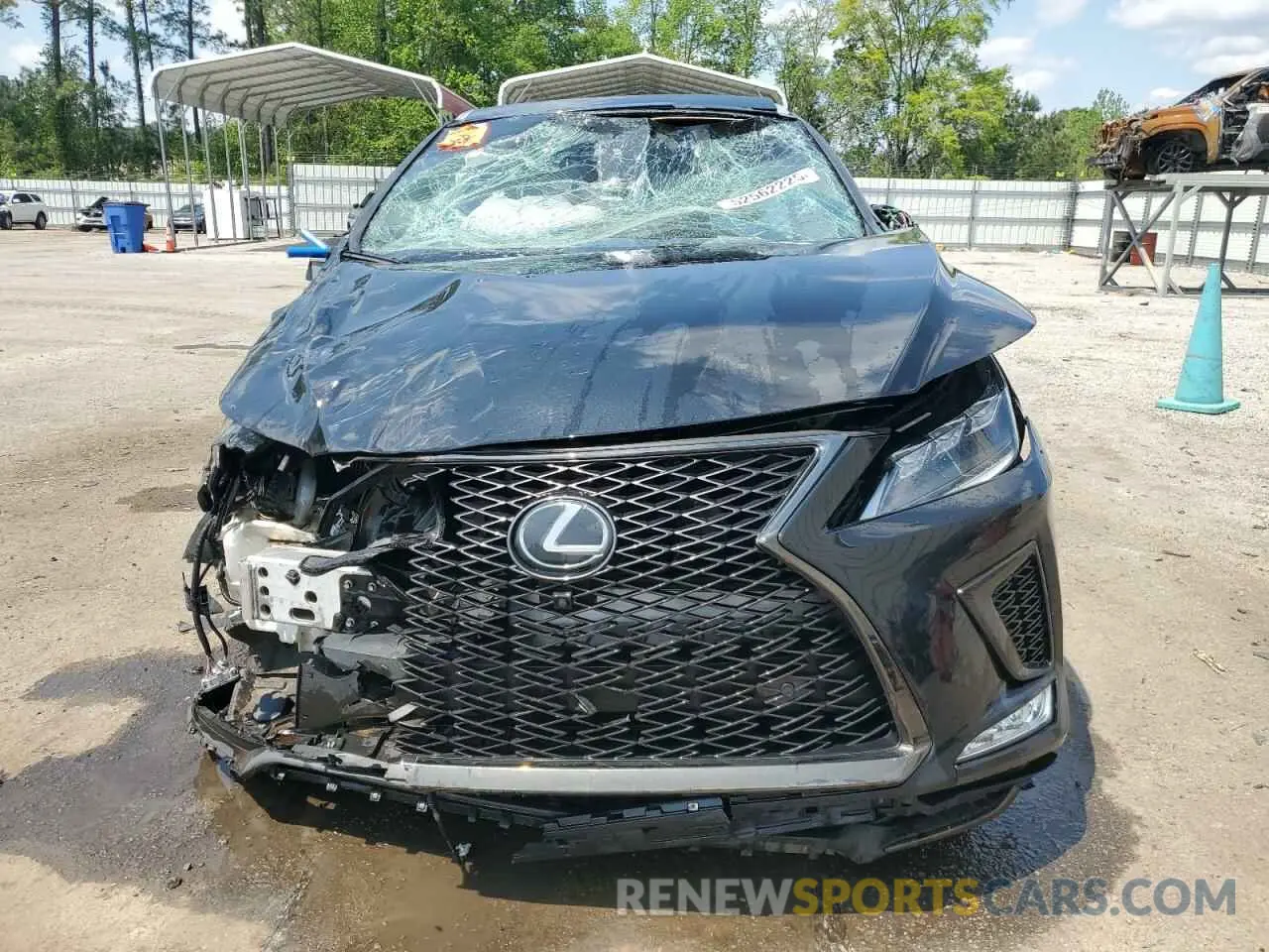 5 Photograph of a damaged car 2T2YZMDA9MC301201 LEXUS RX 350 F S 2021