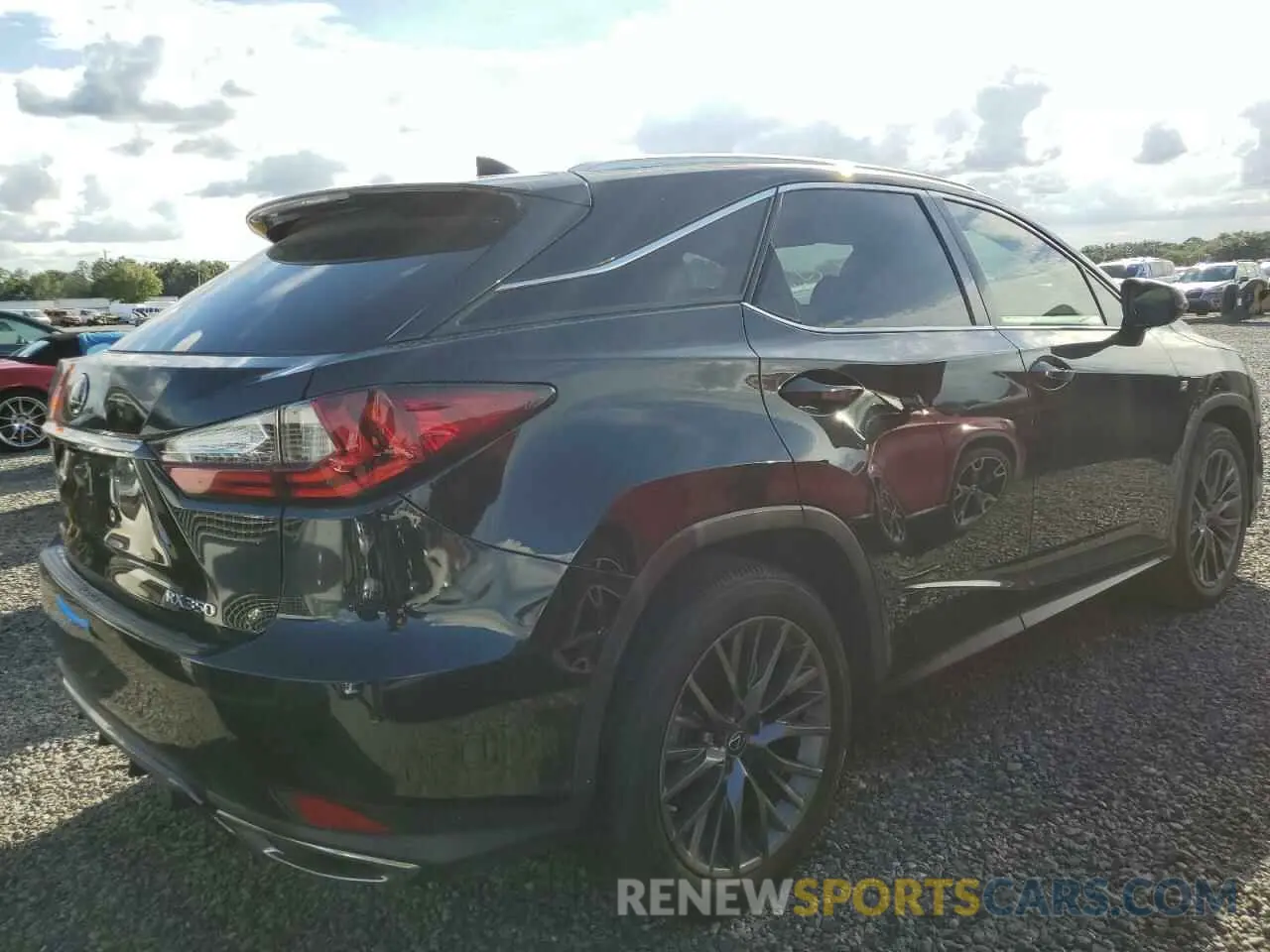 3 Photograph of a damaged car 2T2YZMDAXMC269665 LEXUS RX 350 F S 2021
