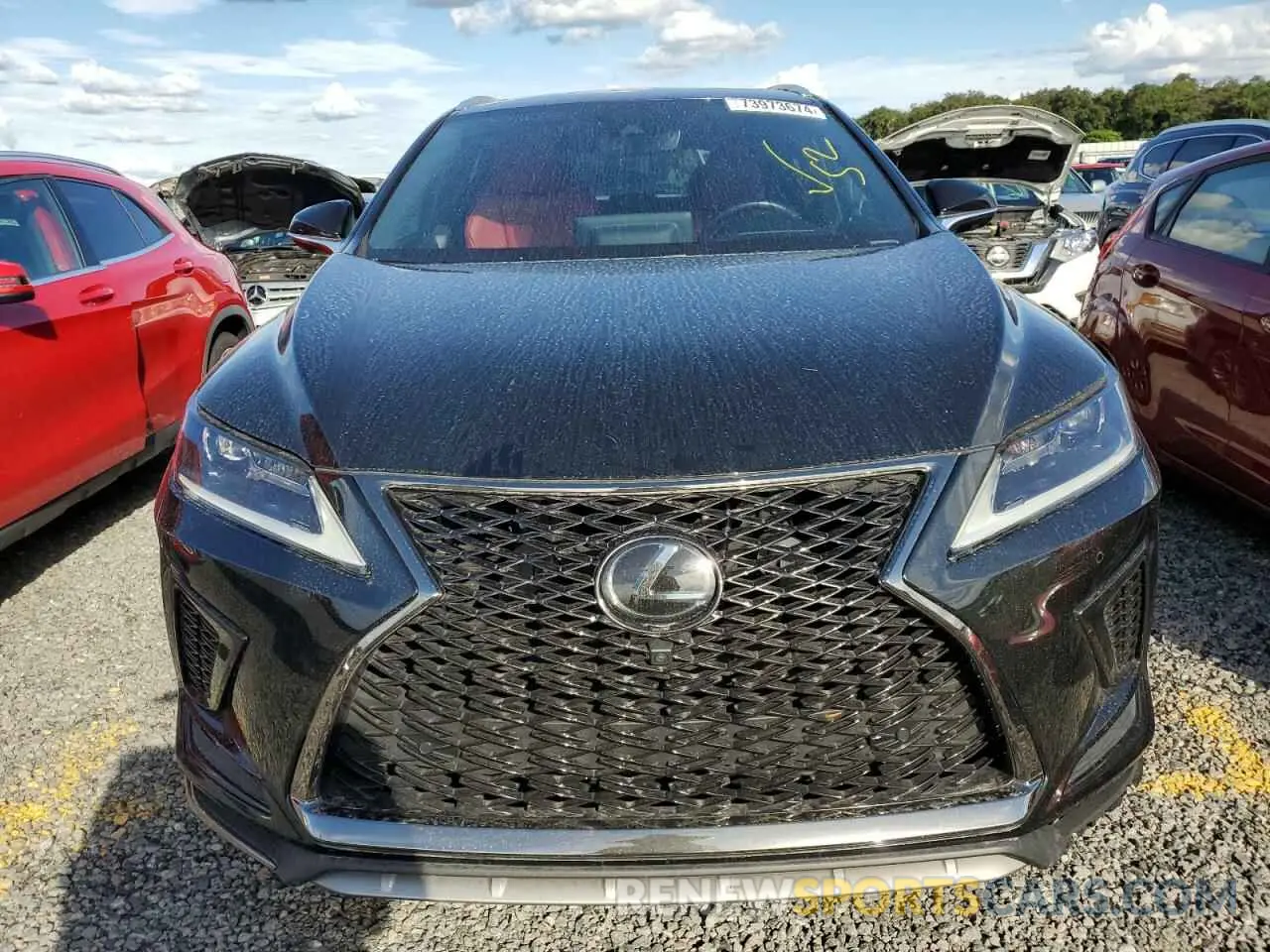5 Photograph of a damaged car 2T2YZMDAXMC269665 LEXUS RX 350 F S 2021