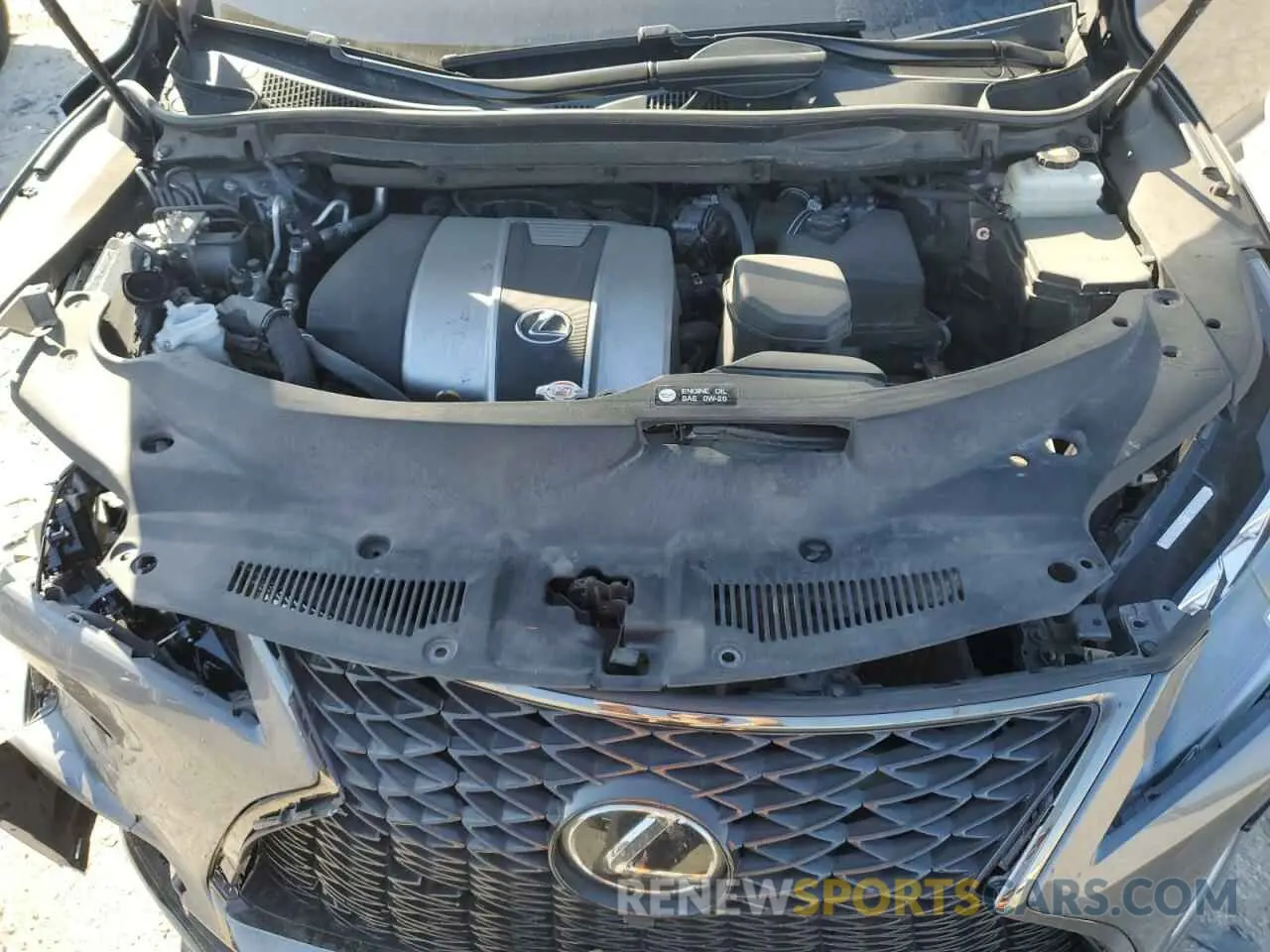 12 Photograph of a damaged car 2T2SZMDA1NC346818 LEXUS RX 350 F S 2022