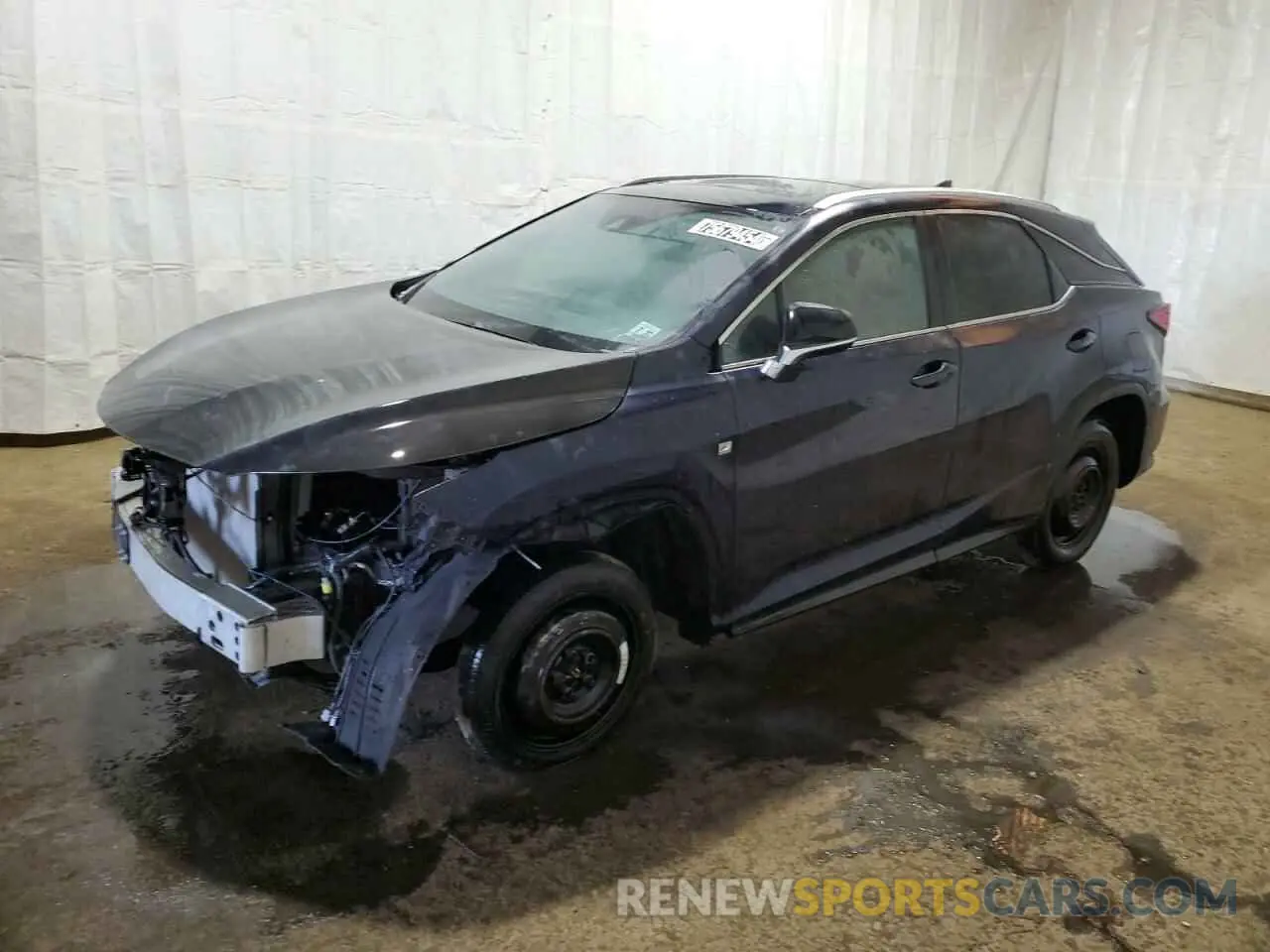 1 Photograph of a damaged car 2T2SZMDA2NC355284 LEXUS RX 350 F S 2022