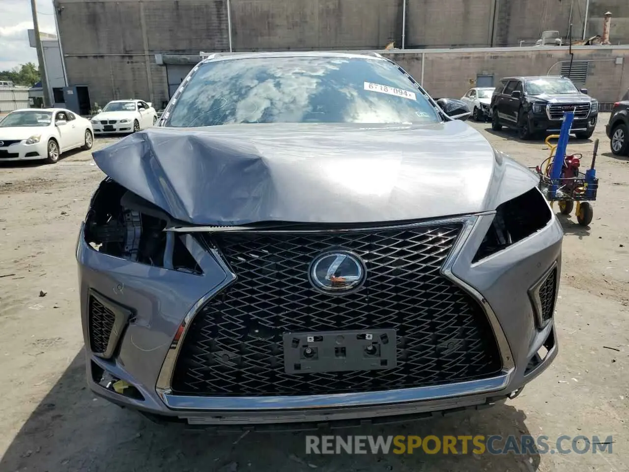 5 Photograph of a damaged car 2T2SZMDA3NC351471 LEXUS RX 350 F S 2022