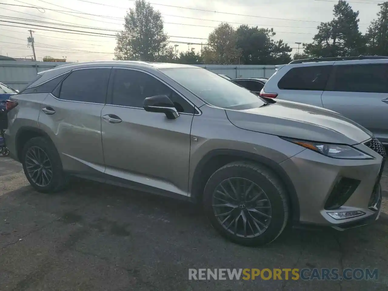 4 Photograph of a damaged car 2T2SZMDA9NC351331 LEXUS RX 350 F S 2022