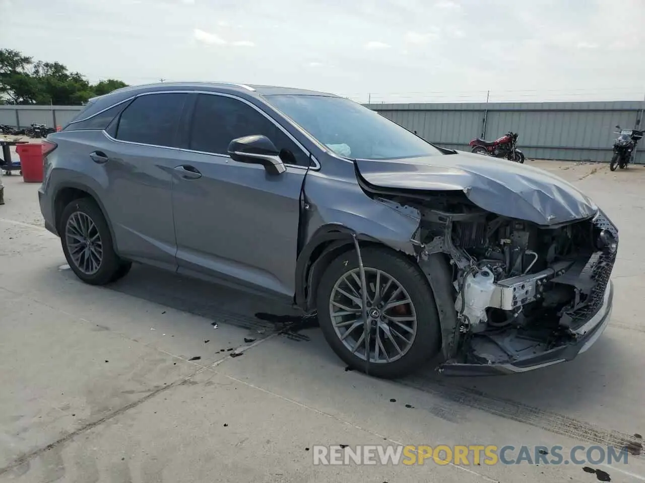 4 Photograph of a damaged car 2T2YZMDA0NC312444 LEXUS RX 350 F S 2022