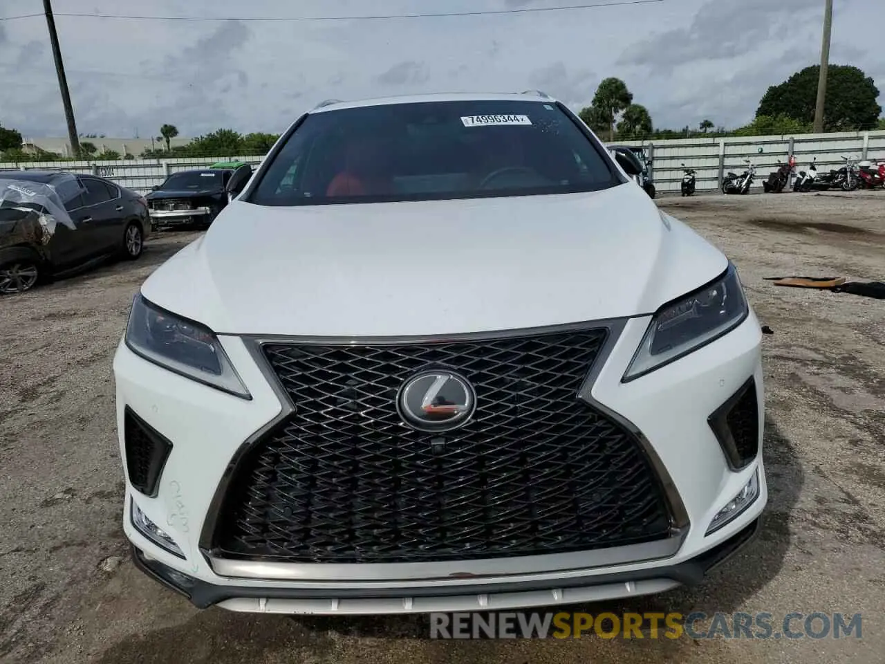 5 Photograph of a damaged car 2T2YZMDA0NC344892 LEXUS RX 350 F S 2022