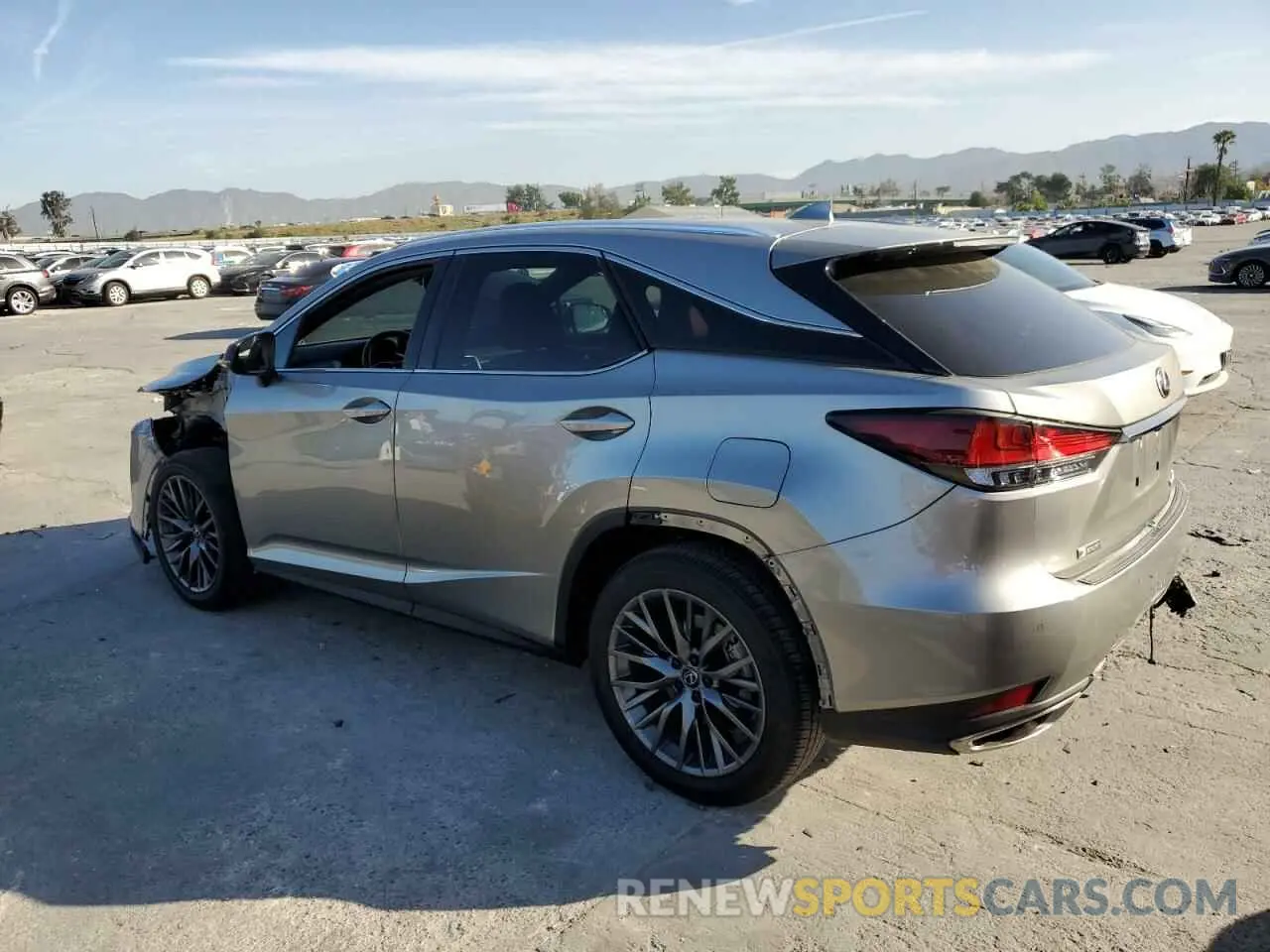 2 Photograph of a damaged car 2T2YZMDA0NC367167 LEXUS RX 350 F S 2022