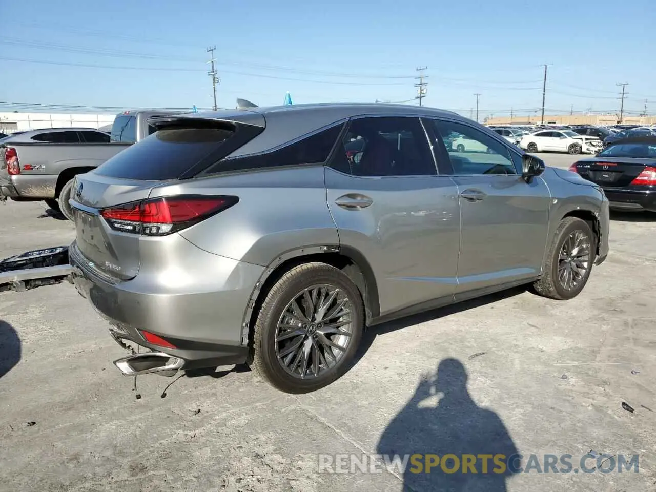 3 Photograph of a damaged car 2T2YZMDA0NC367167 LEXUS RX 350 F S 2022