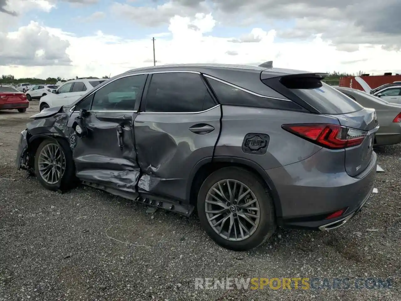 2 Photograph of a damaged car 2T2YZMDA1NC320472 LEXUS RX 350 F S 2022