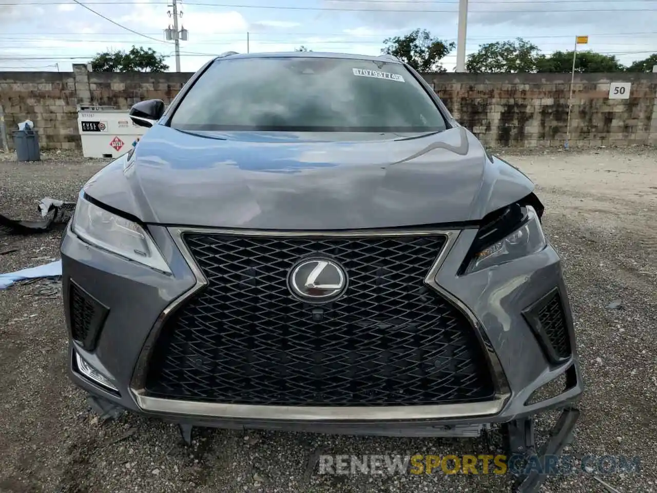 5 Photograph of a damaged car 2T2YZMDA1NC320472 LEXUS RX 350 F S 2022