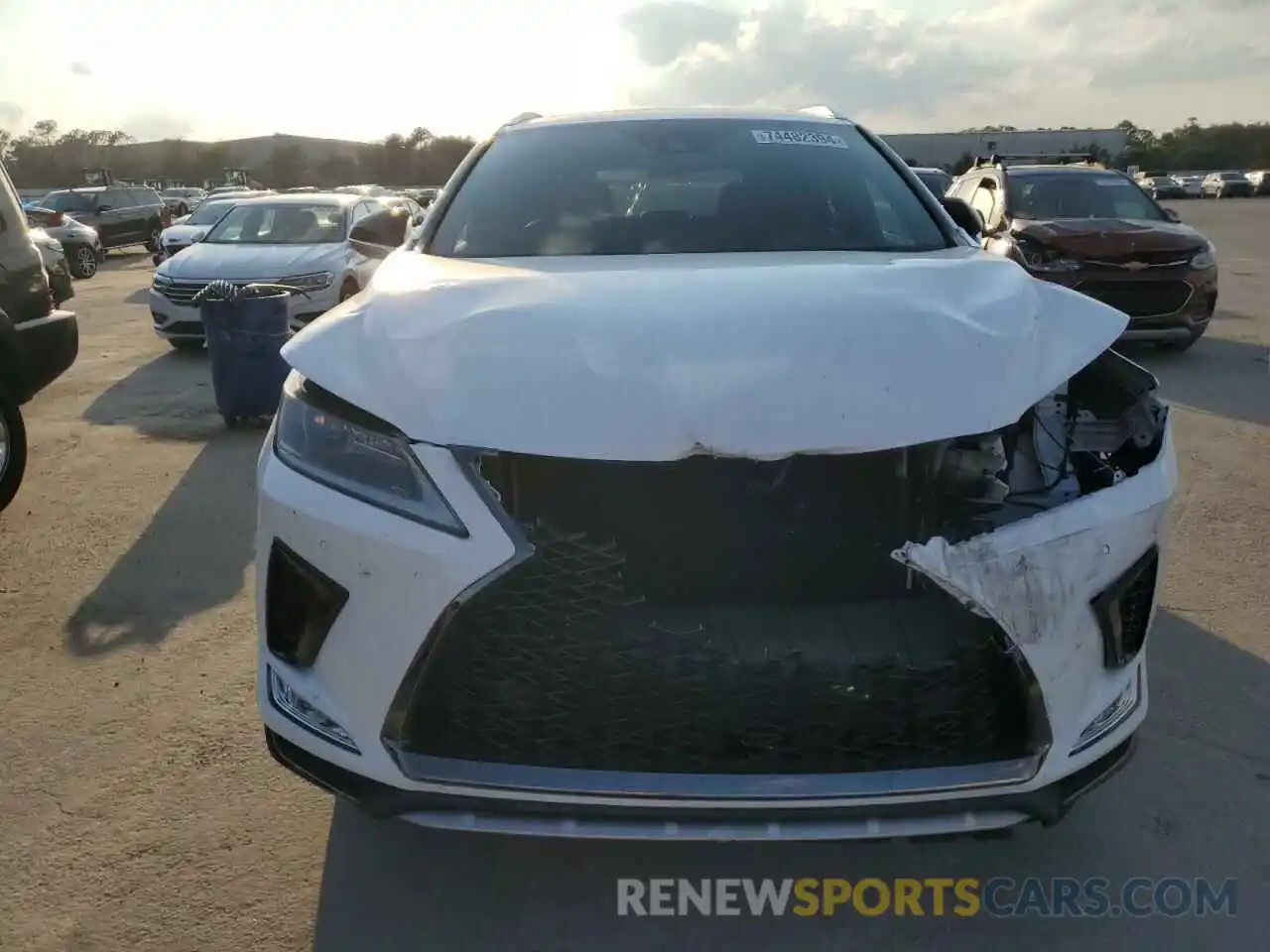 5 Photograph of a damaged car 2T2YZMDA1NC346649 LEXUS RX 350 F S 2022