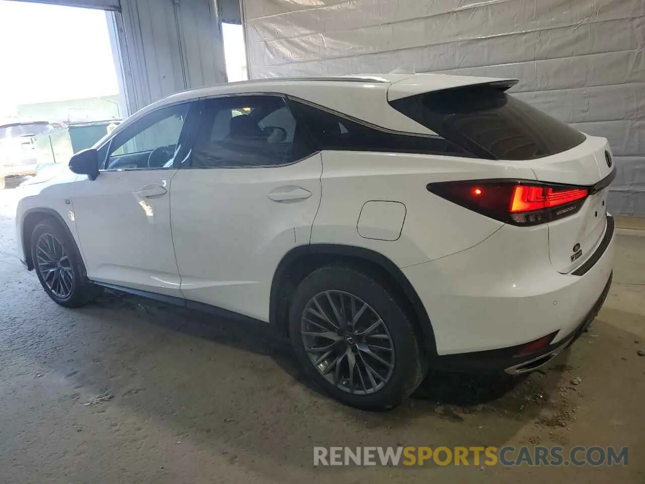 2 Photograph of a damaged car 2T2YZMDA4NC315637 LEXUS RX 350 F S 2022