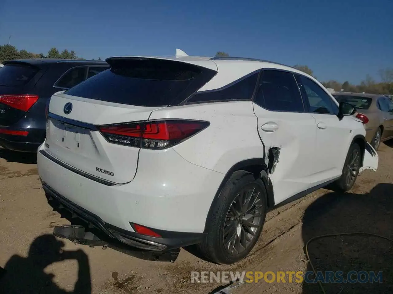 3 Photograph of a damaged car 2T2YZMDA4NC328887 LEXUS RX 350 F S 2022