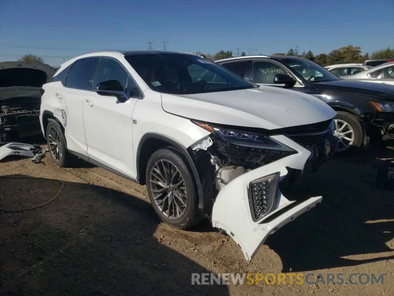 4 Photograph of a damaged car 2T2YZMDA4NC328887 LEXUS RX 350 F S 2022