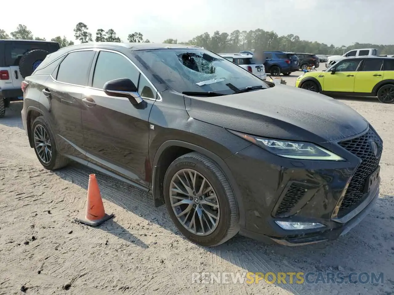 4 Photograph of a damaged car 2T2YZMDA6NC347571 LEXUS RX 350 F S 2022