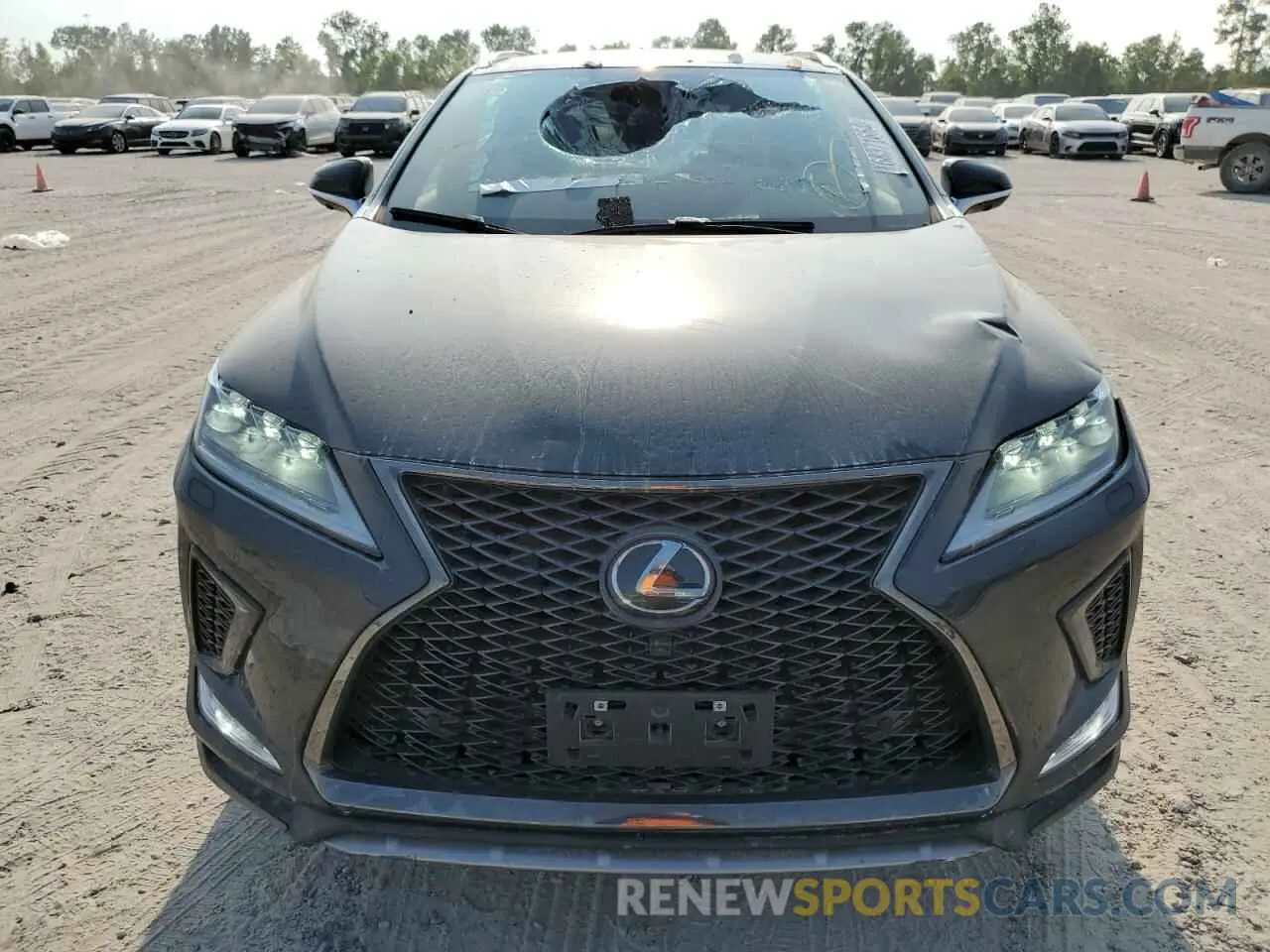 5 Photograph of a damaged car 2T2YZMDA6NC347571 LEXUS RX 350 F S 2022