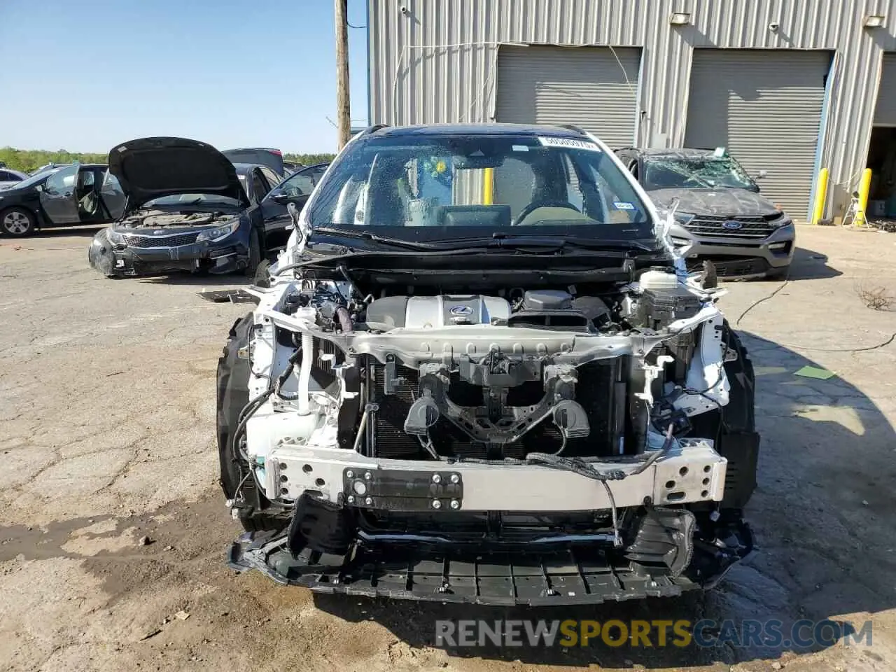 5 Photograph of a damaged car 2T2YZMDA7NC346980 LEXUS RX 350 F S 2022