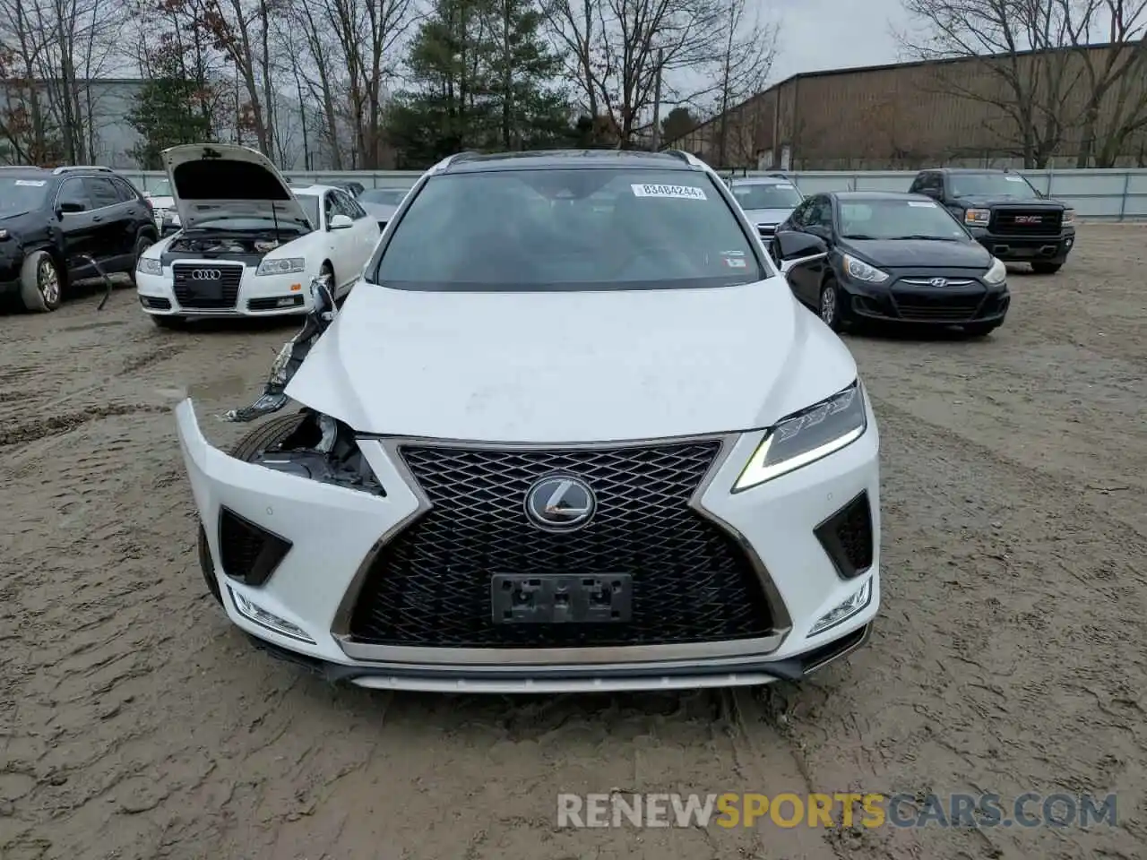 5 Photograph of a damaged car 2T2YZMDA8NC311252 LEXUS RX 350 F S 2022