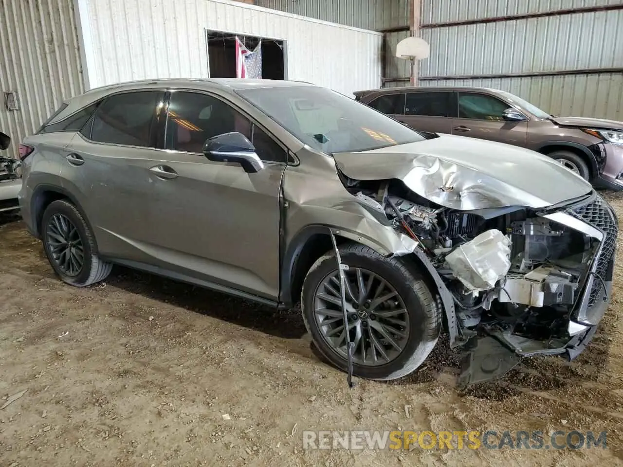 4 Photograph of a damaged car 2T2YZMDA9NC315133 LEXUS RX 350 F S 2022
