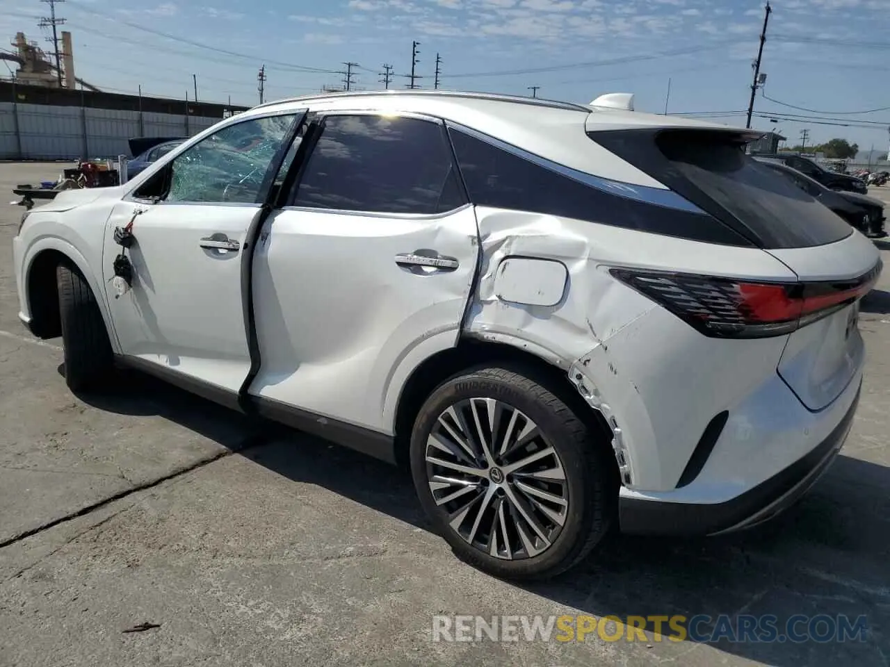 2 Photograph of a damaged car JTJCHMAA5P2008109 LEXUS RX 350 PRE 2023