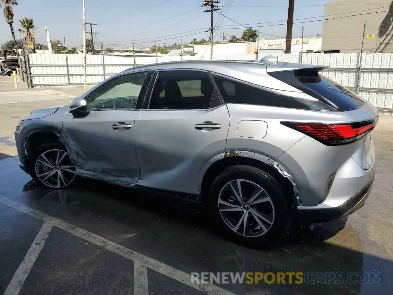 2 Photograph of a damaged car JTJCHMAA6P2009141 LEXUS RX 350 PRE 2023