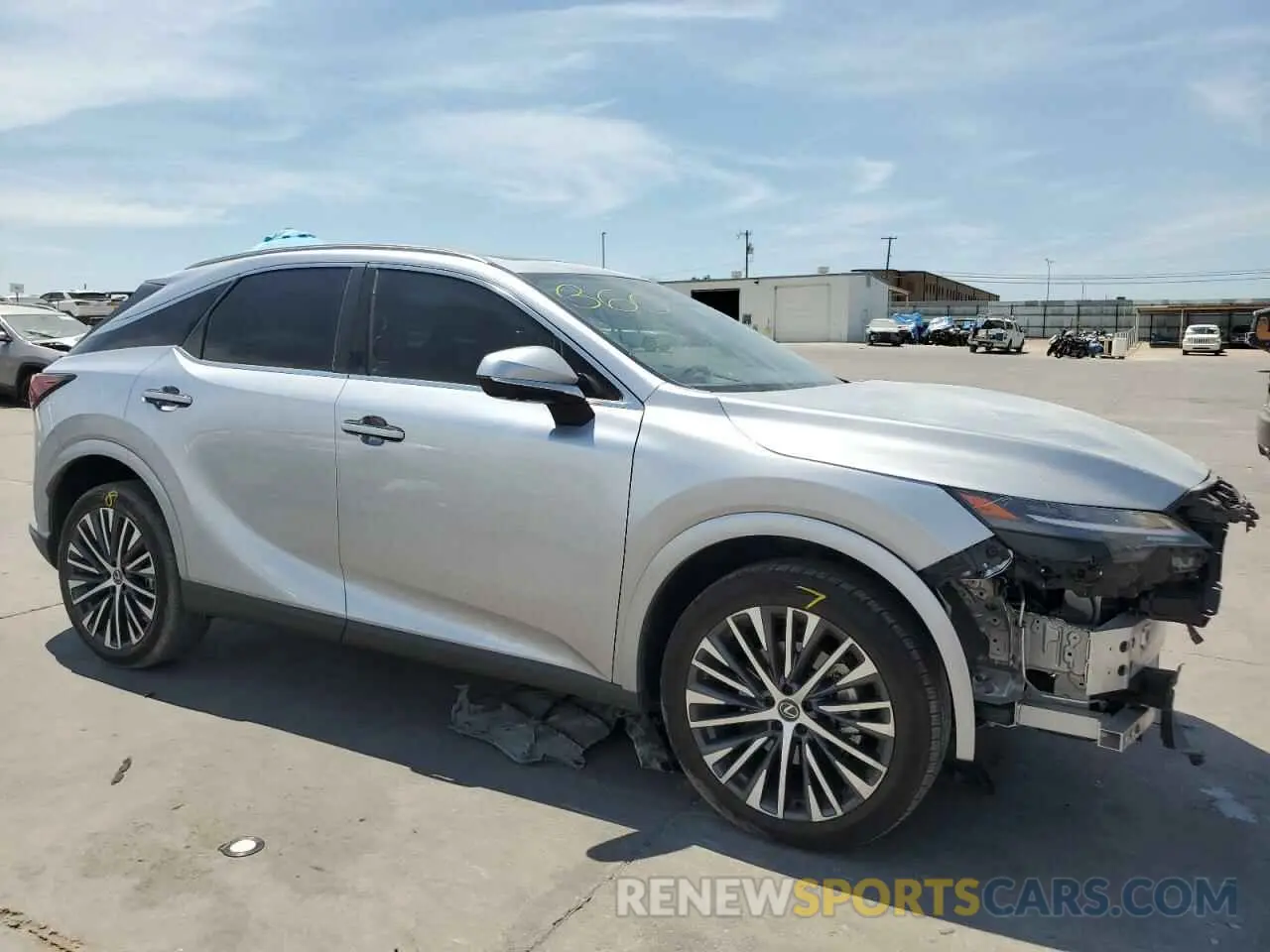 4 Photograph of a damaged car JTJCHMAA7P2003171 LEXUS RX 350 PRE 2023