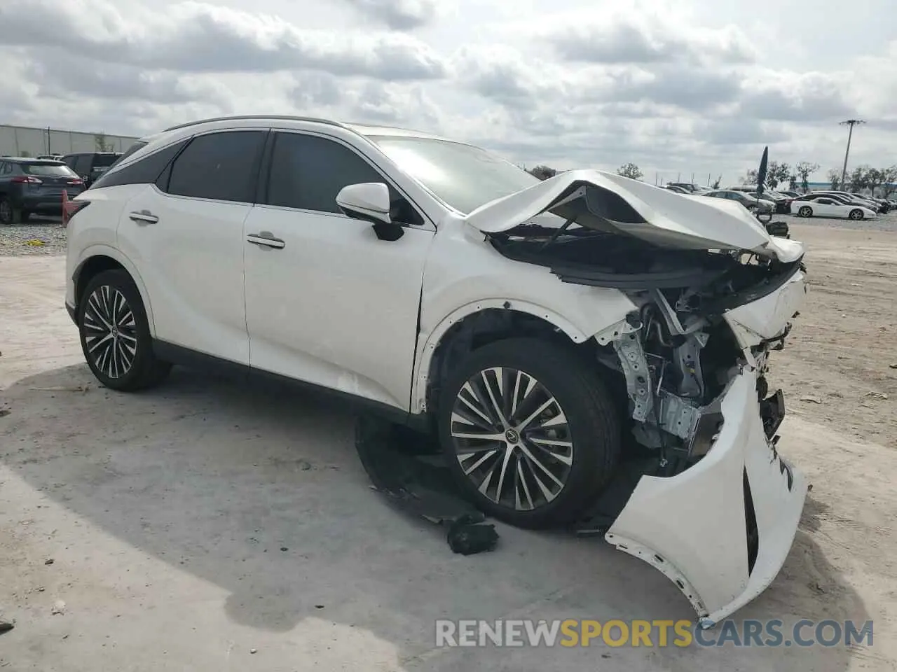 4 Photograph of a damaged car JTJCHMAA8P2002532 LEXUS RX 350 PRE 2023