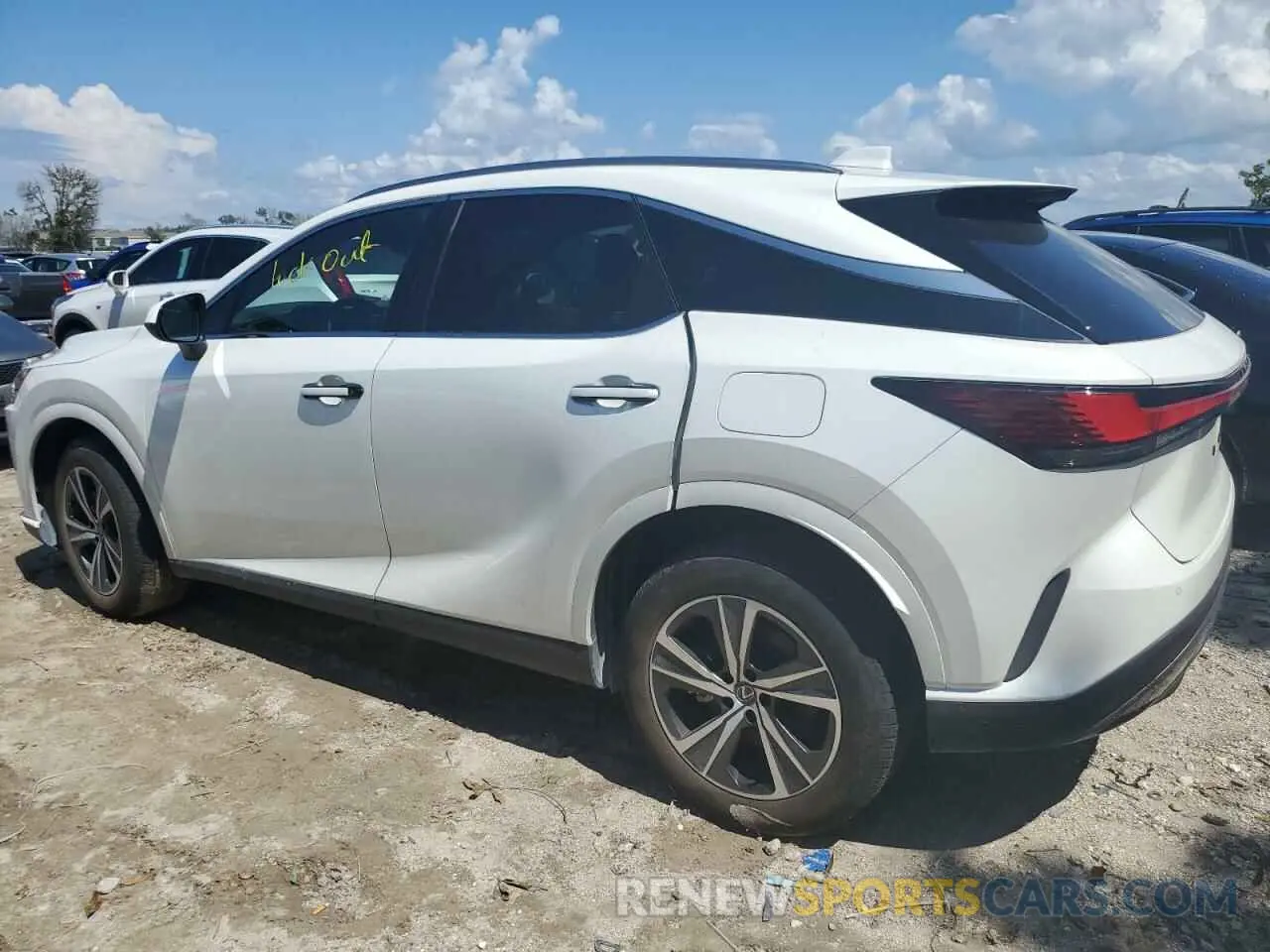 2 Photograph of a damaged car JTJCHMAA9P2001681 LEXUS RX 350 PRE 2023