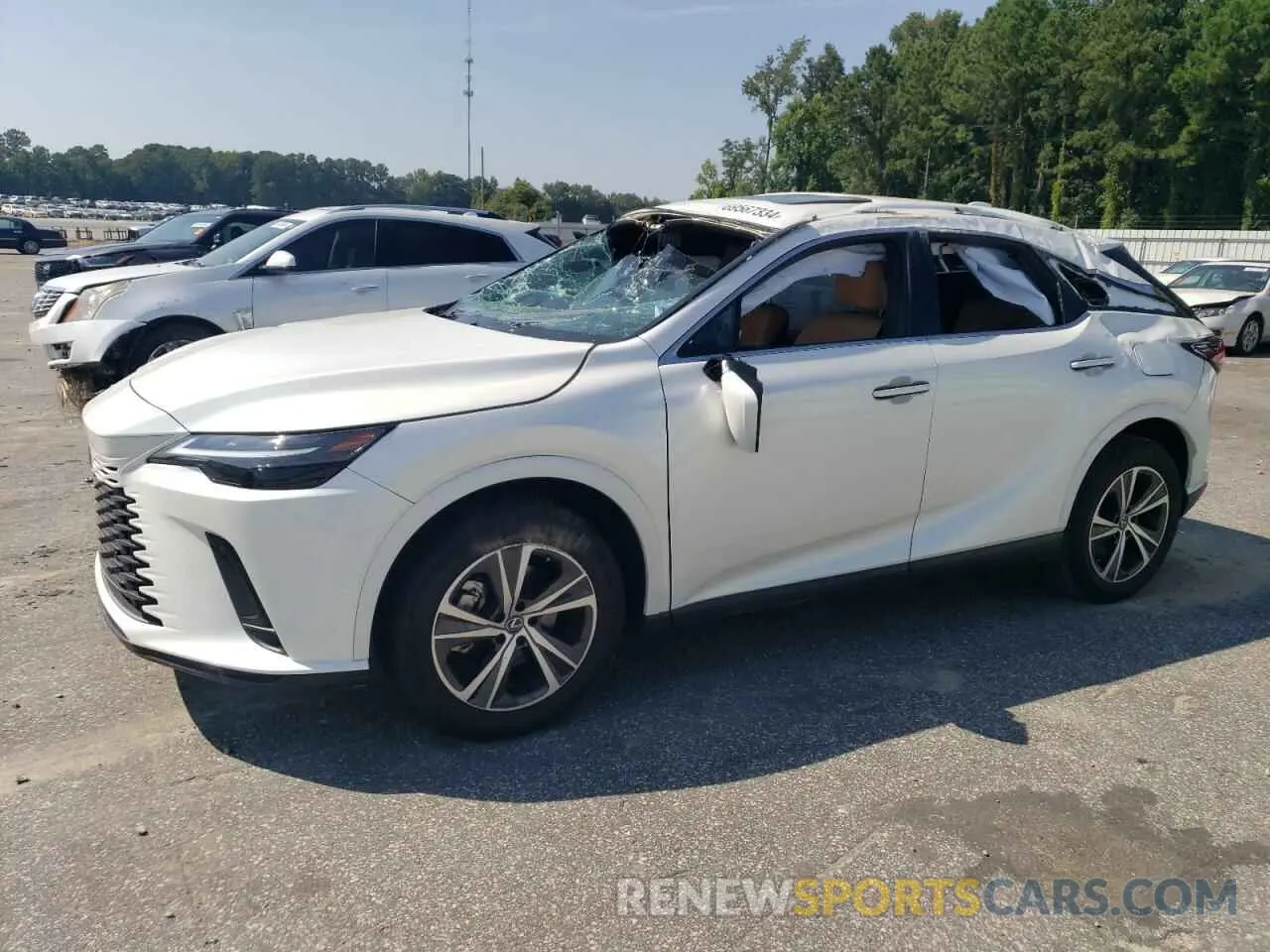 1 Photograph of a damaged car JTJCHMAA1R2017036 LEXUS RX 350 PRE 2024