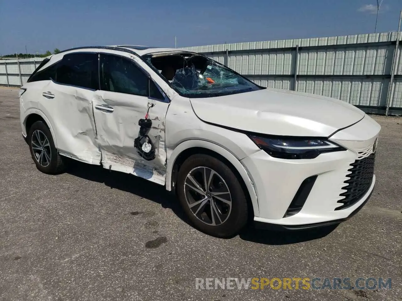 4 Photograph of a damaged car JTJCHMAA1R2017036 LEXUS RX 350 PRE 2024