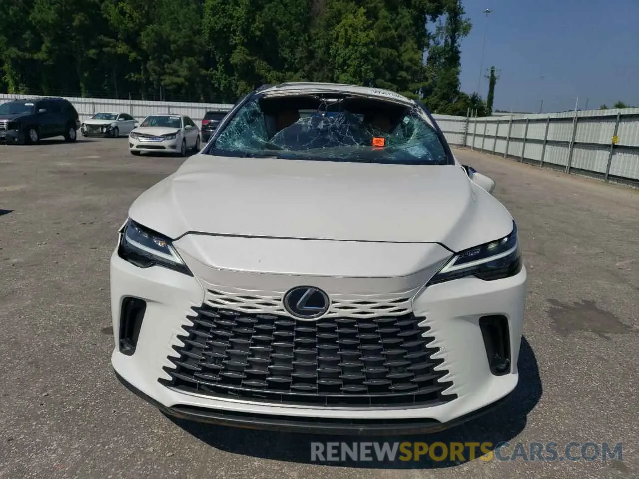 5 Photograph of a damaged car JTJCHMAA1R2017036 LEXUS RX 350 PRE 2024