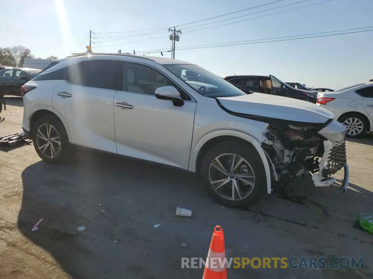 4 Photograph of a damaged car JTJCHMAA2R2012783 LEXUS RX 350 PRE 2024