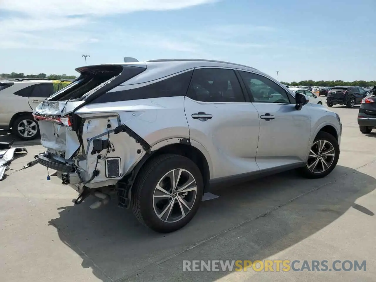 3 Photograph of a damaged car JTJCHMAA3R2014204 LEXUS RX 350 PRE 2024