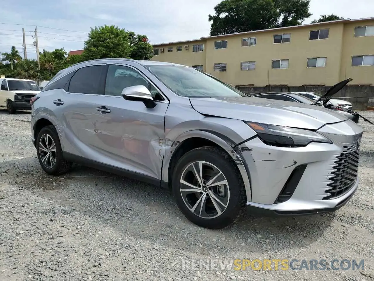 4 Photograph of a damaged car JTJCHMAA5R2017881 LEXUS RX 350 PRE 2024