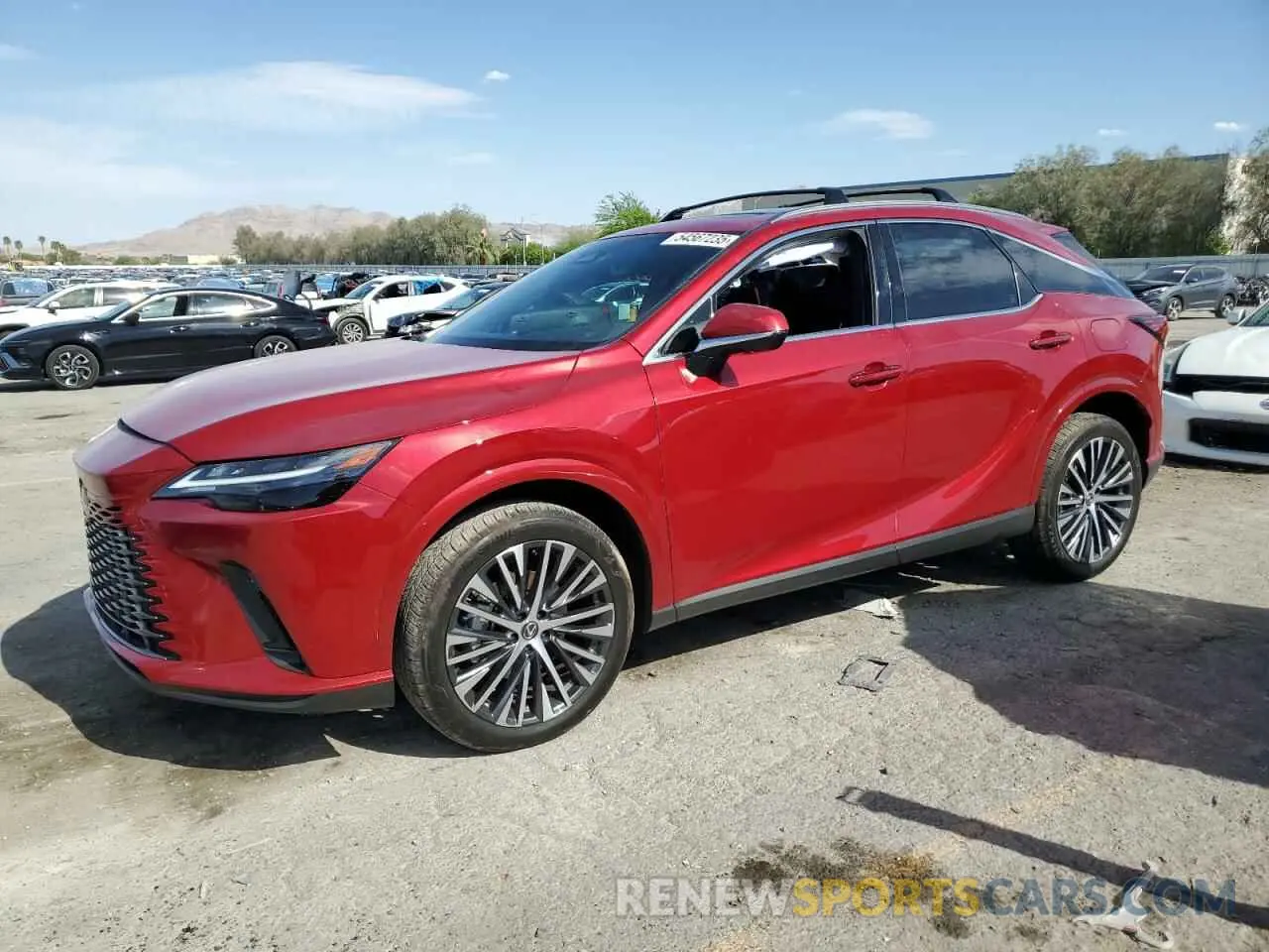 1 Photograph of a damaged car JTJCHMAA7R2020670 LEXUS RX 350 PRE 2024