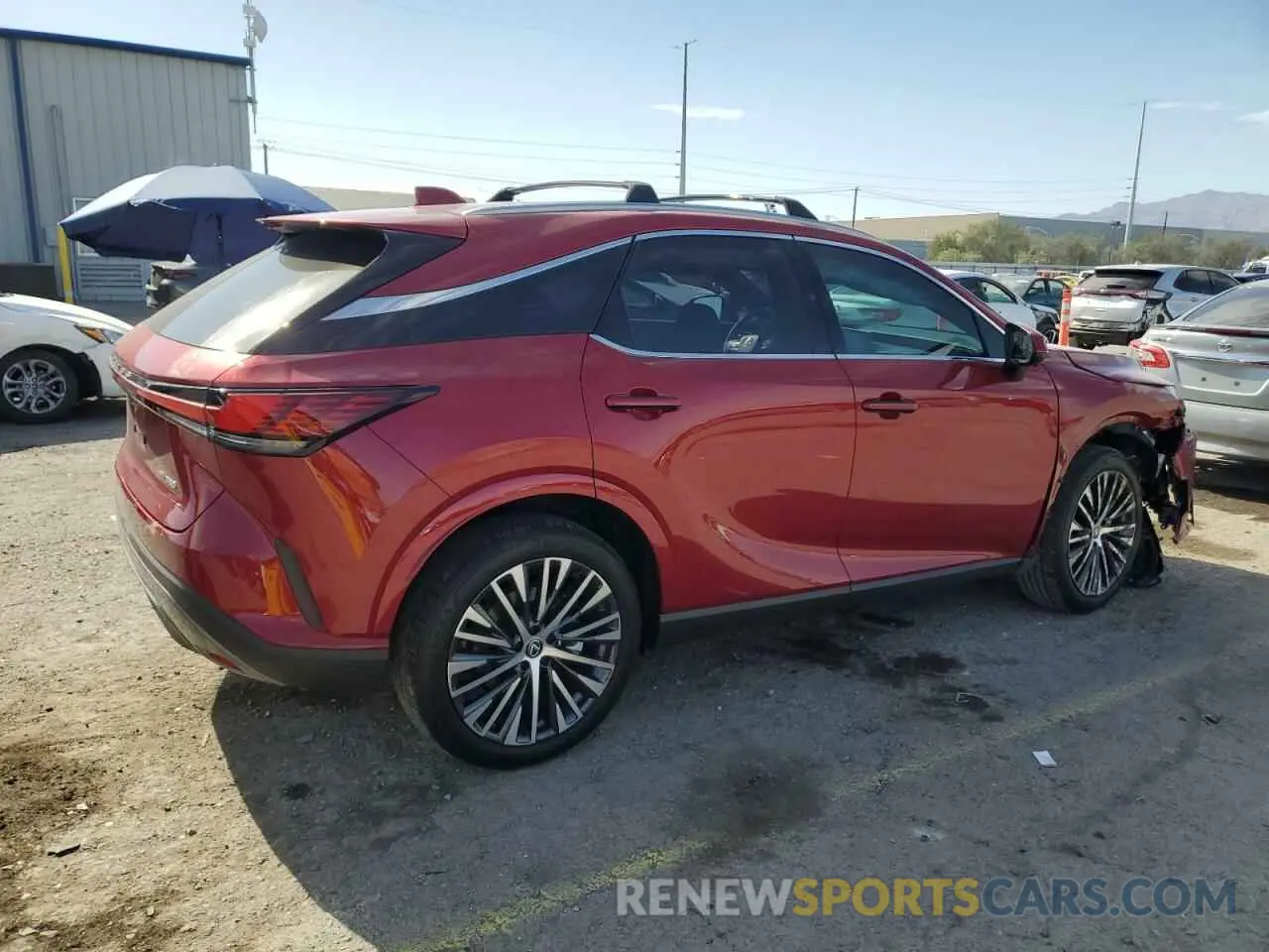 3 Photograph of a damaged car JTJCHMAA7R2020670 LEXUS RX 350 PRE 2024