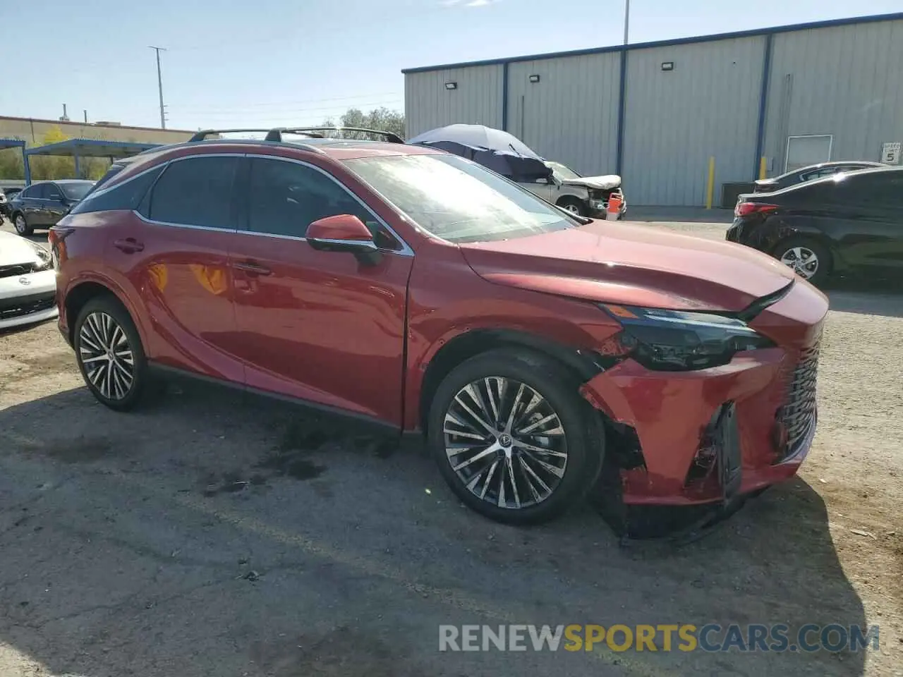 4 Photograph of a damaged car JTJCHMAA7R2020670 LEXUS RX 350 PRE 2024