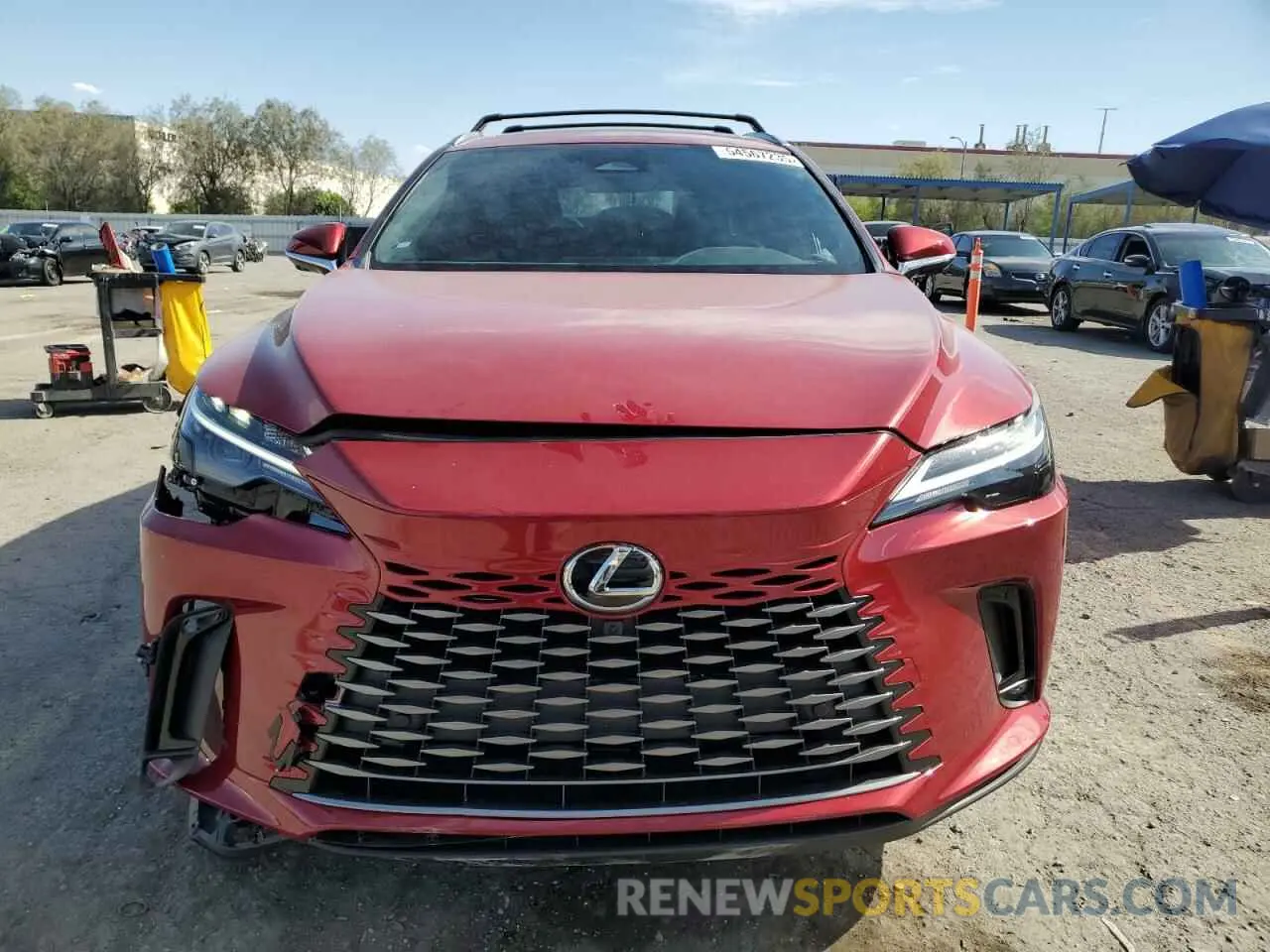 5 Photograph of a damaged car JTJCHMAA7R2020670 LEXUS RX 350 PRE 2024