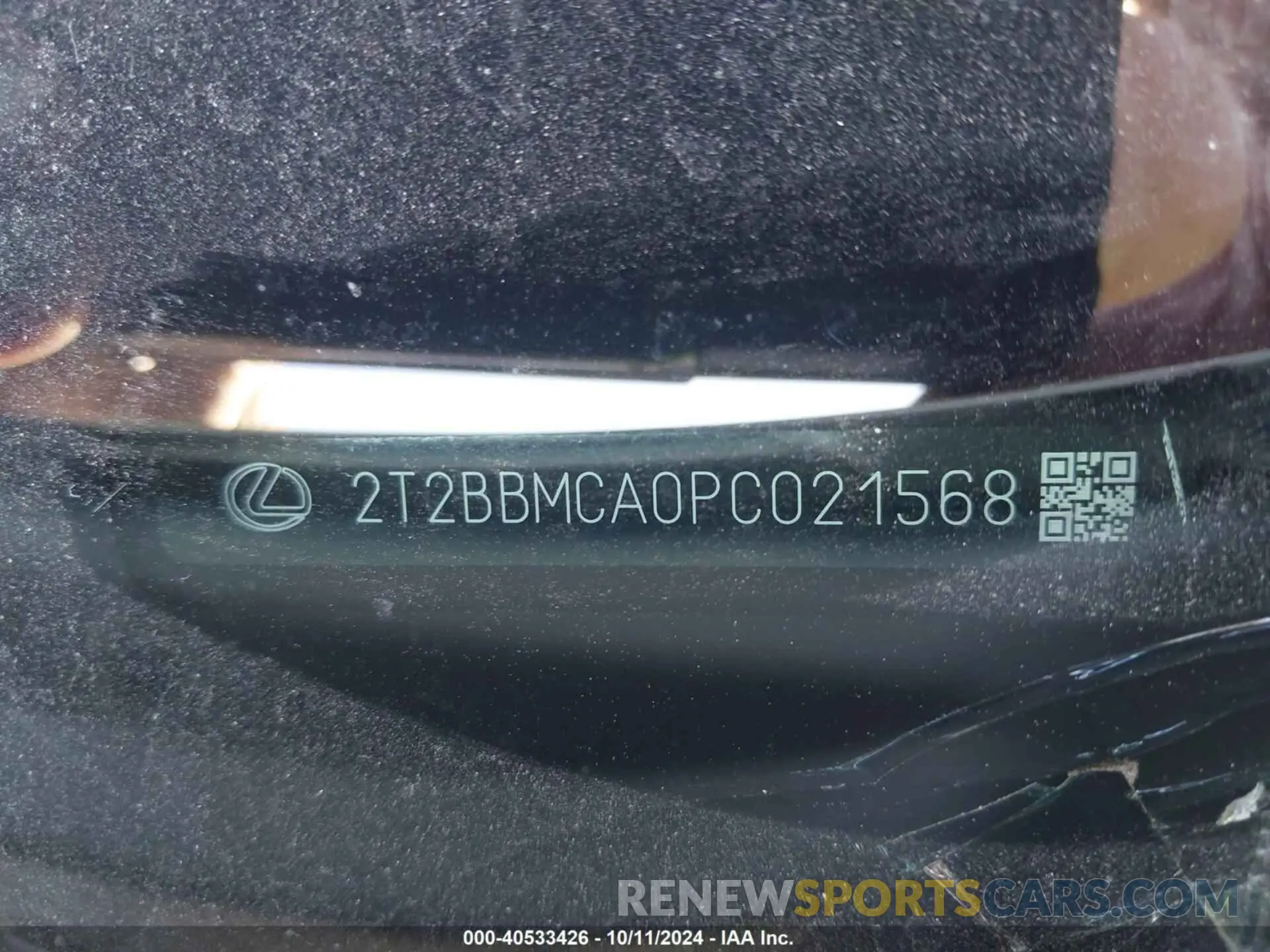 9 Photograph of a damaged car 2T2BBMCA0PC021568 LEXUS RX 350H 2023