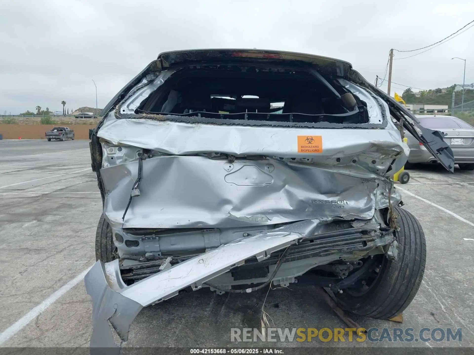 11 Photograph of a damaged car 2T2BBMCA1PC011986 LEXUS RX 350H 2023