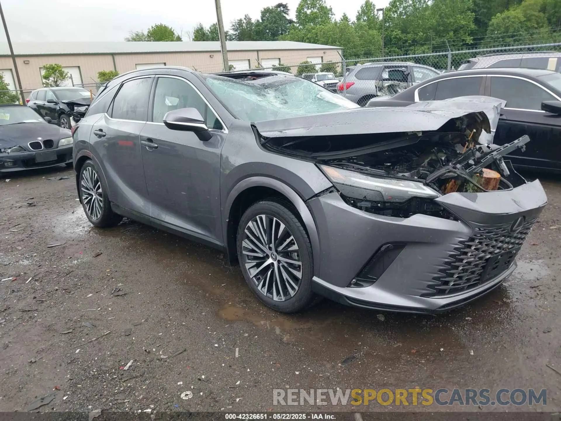 1 Photograph of a damaged car 2T2BBMCA2PC005680 LEXUS RX 350H 2023