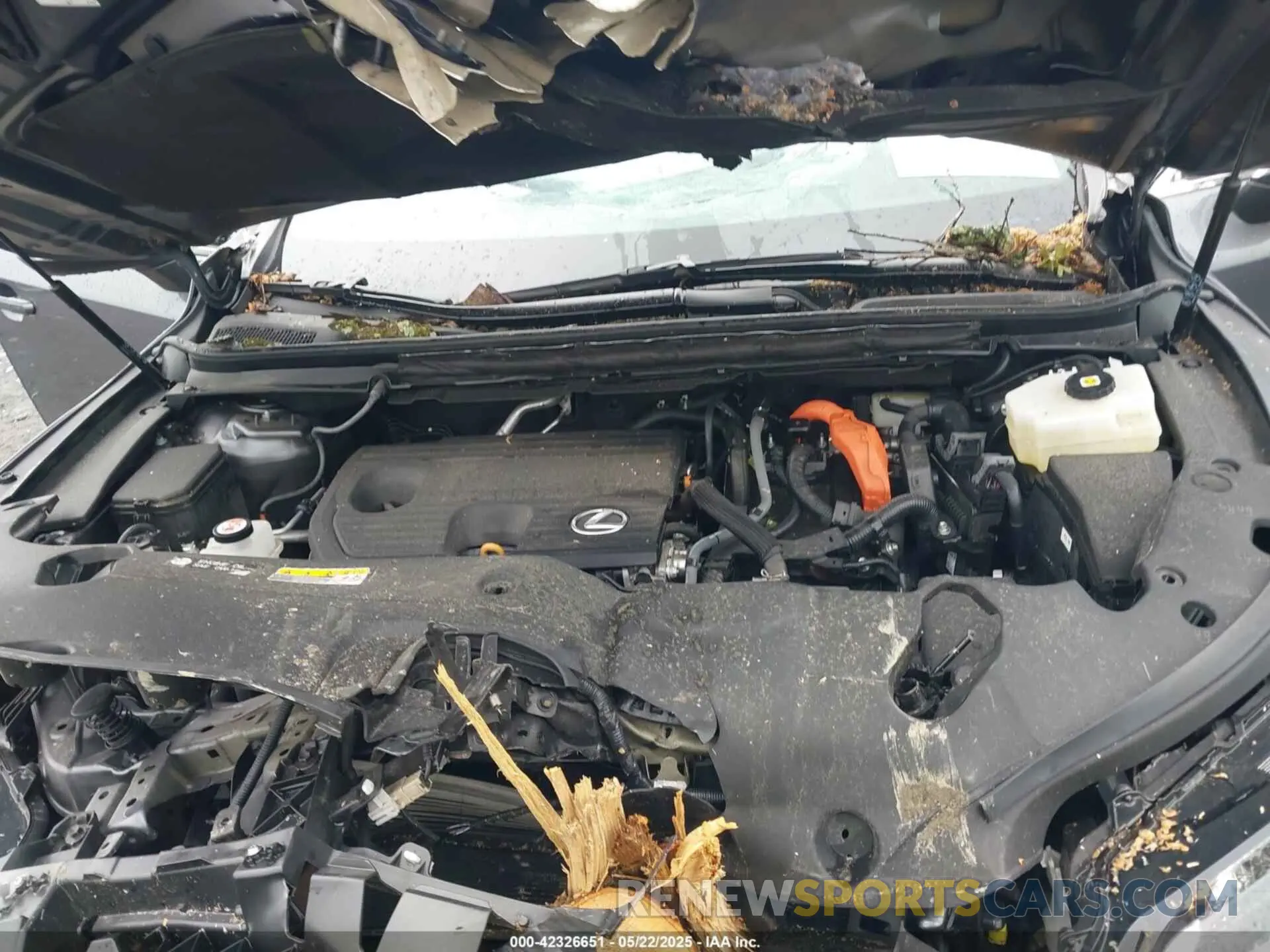 10 Photograph of a damaged car 2T2BBMCA2PC005680 LEXUS RX 350H 2023