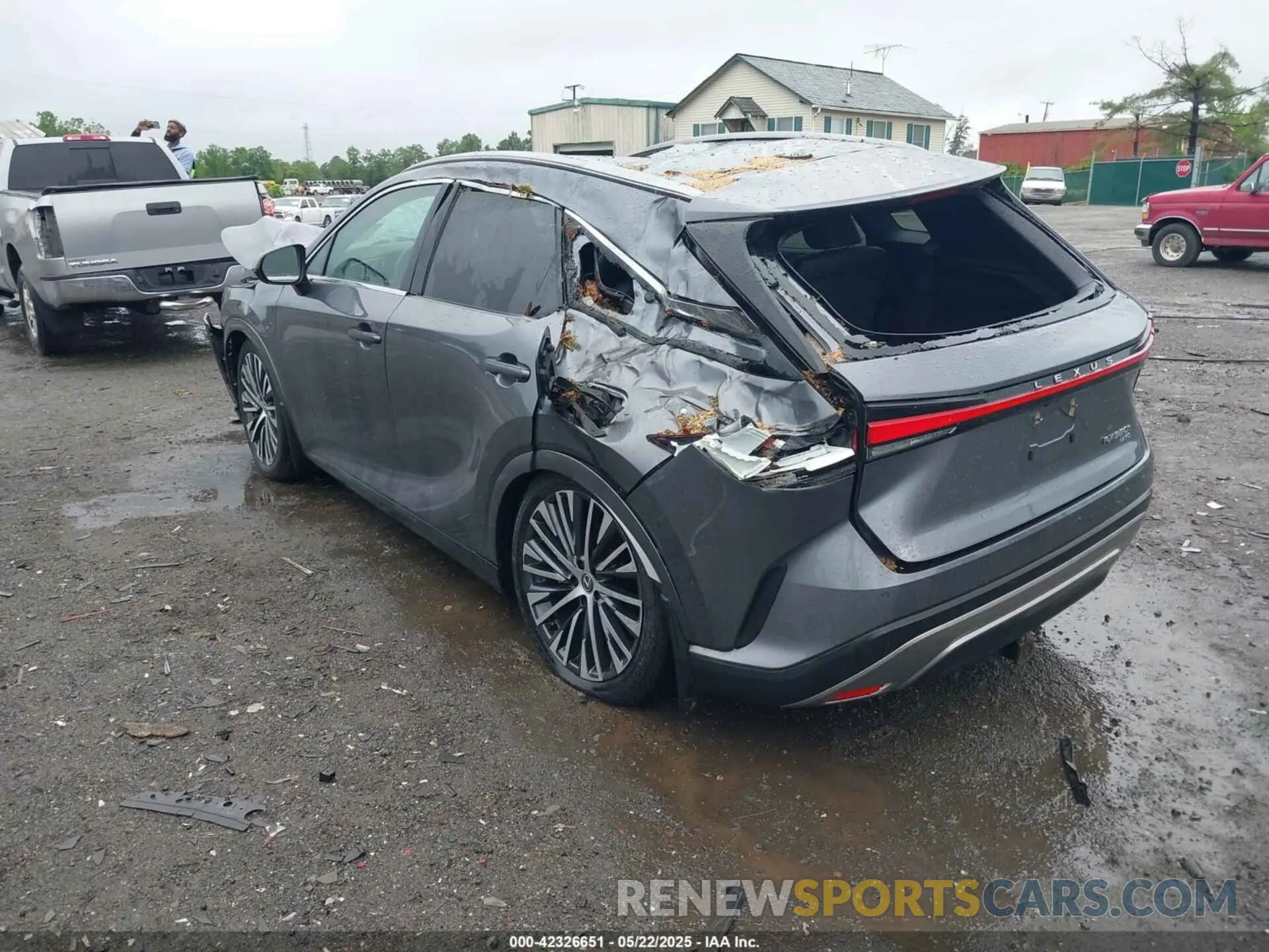 3 Photograph of a damaged car 2T2BBMCA2PC005680 LEXUS RX 350H 2023