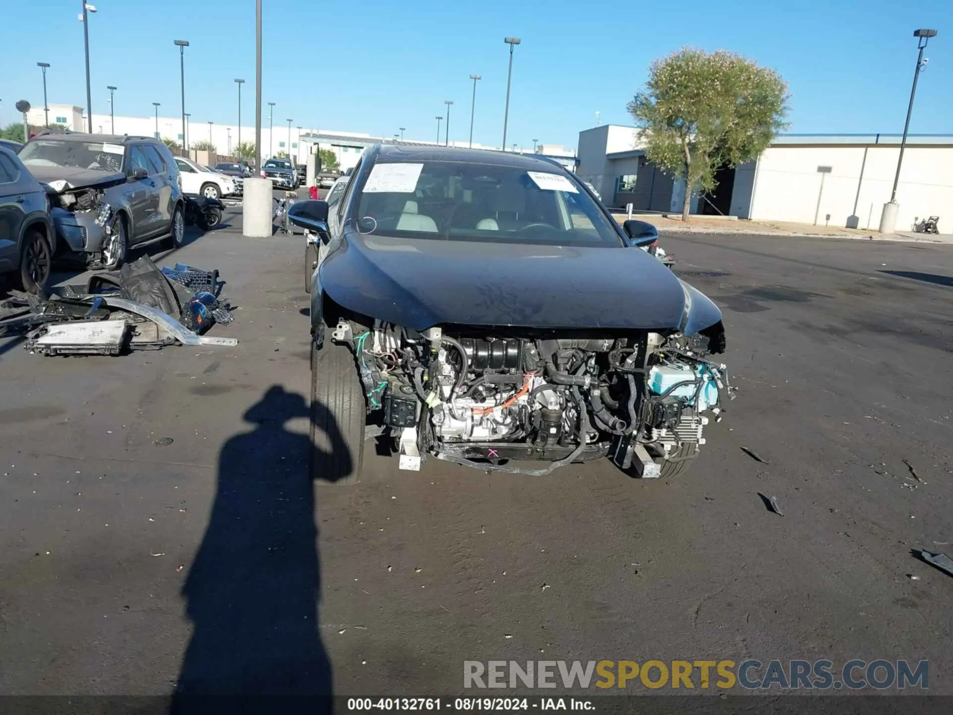 13 Photograph of a damaged car 2T2BBMCA2PC006683 LEXUS RX 350H 2023