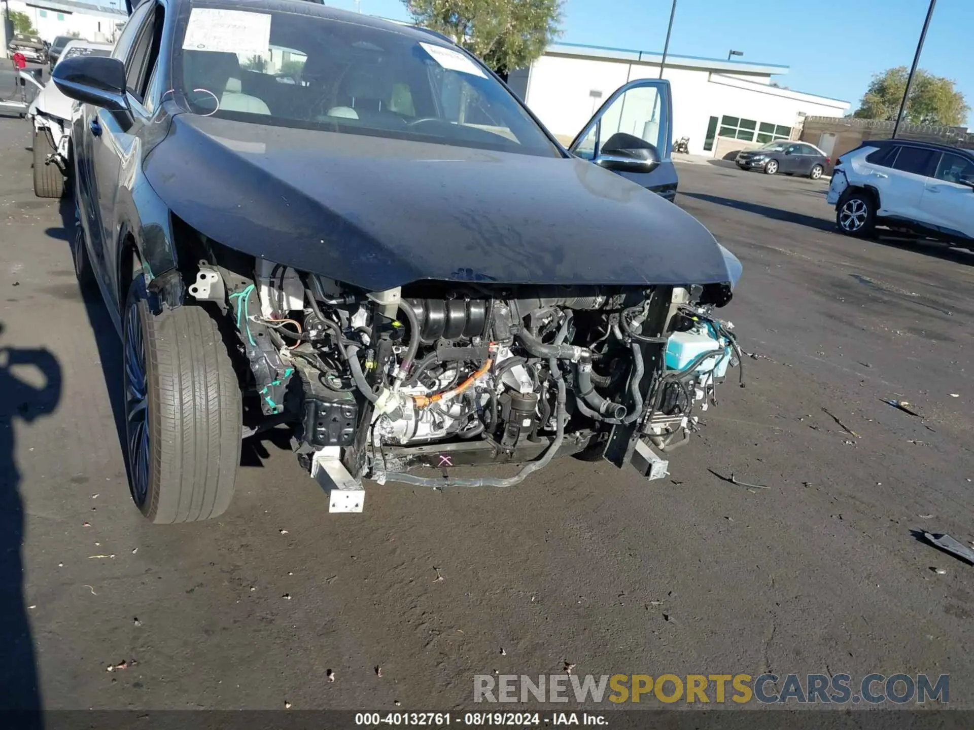 6 Photograph of a damaged car 2T2BBMCA2PC006683 LEXUS RX 350H 2023