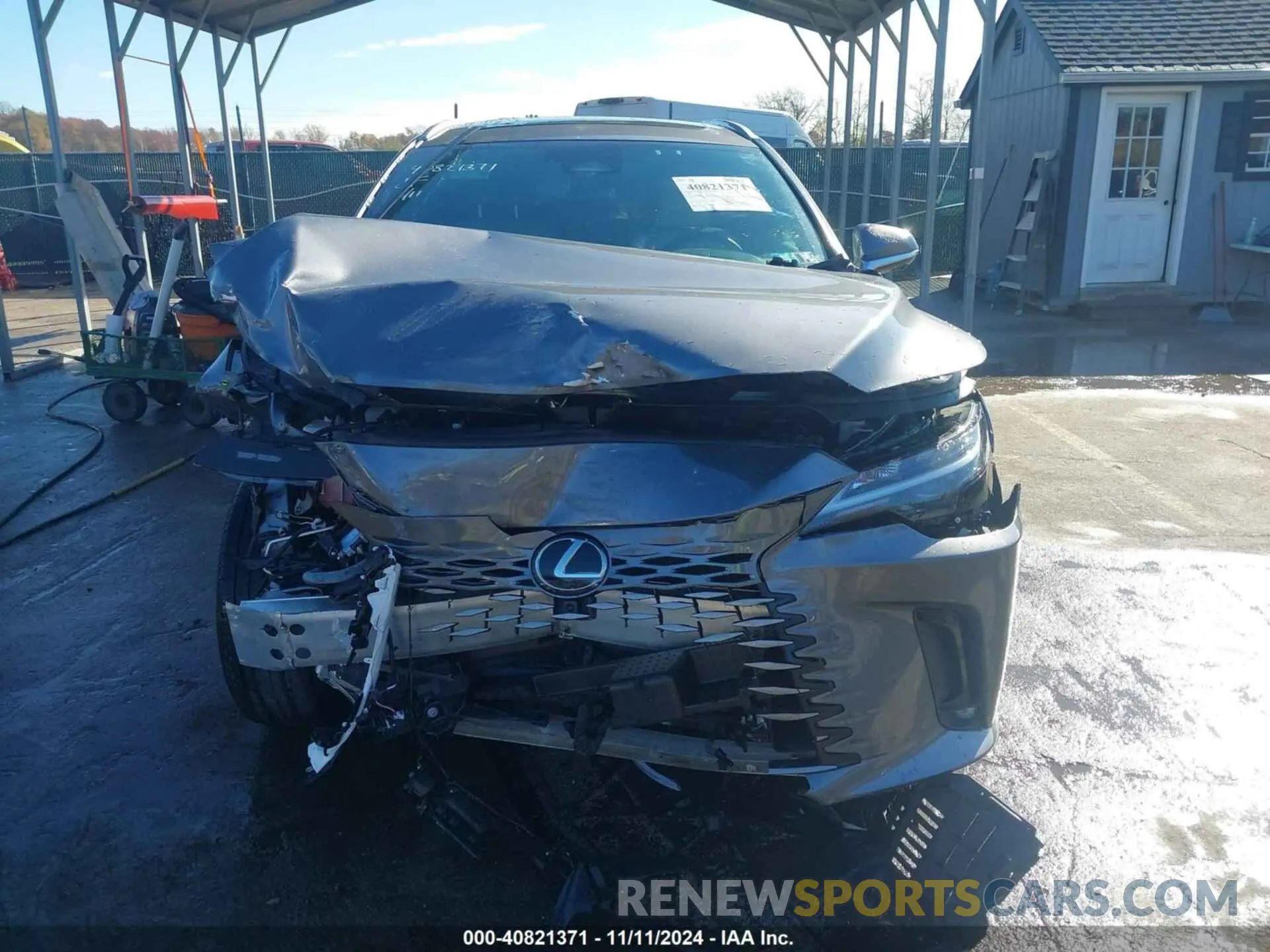 12 Photograph of a damaged car 2T2BBMCA7PC014813 LEXUS RX 350H 2023