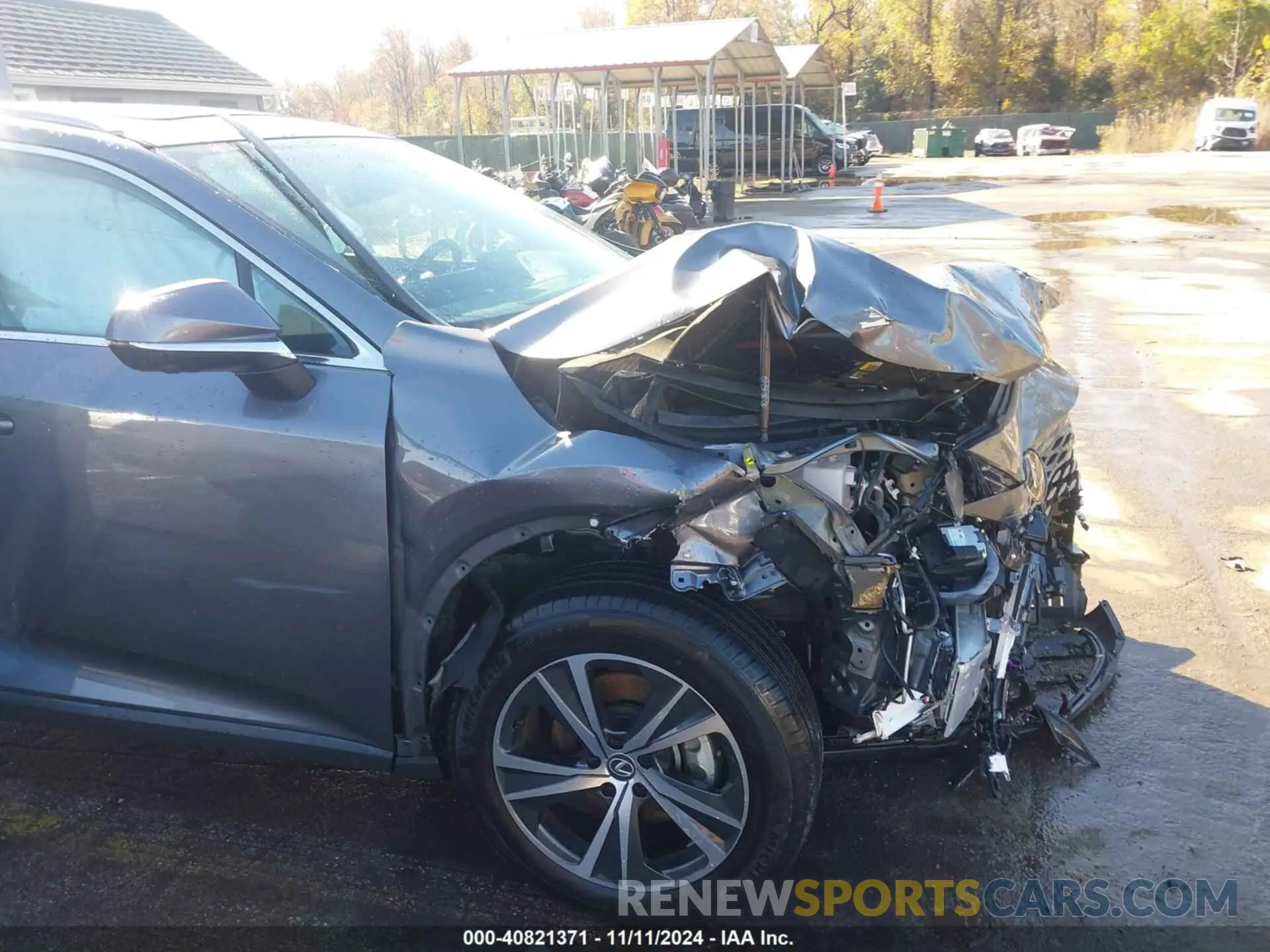 18 Photograph of a damaged car 2T2BBMCA7PC014813 LEXUS RX 350H 2023