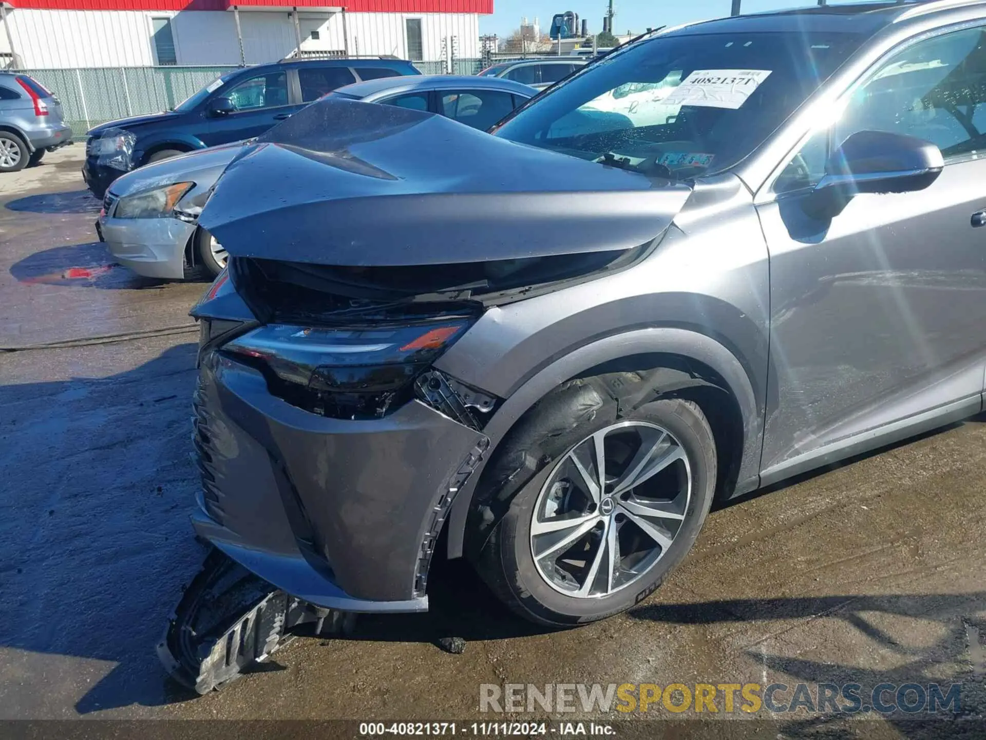 6 Photograph of a damaged car 2T2BBMCA7PC014813 LEXUS RX 350H 2023