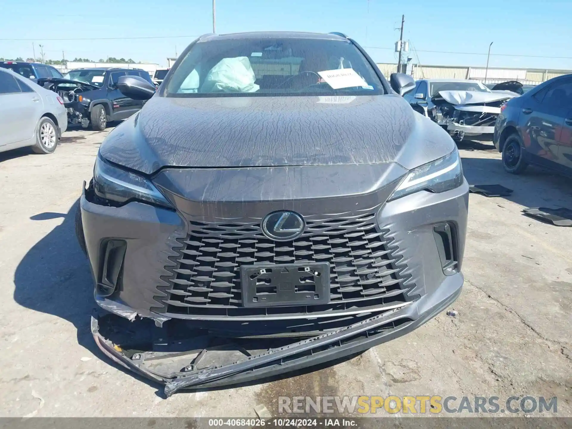 12 Photograph of a damaged car 2T2BBMCA8PC017736 LEXUS RX 350H 2023