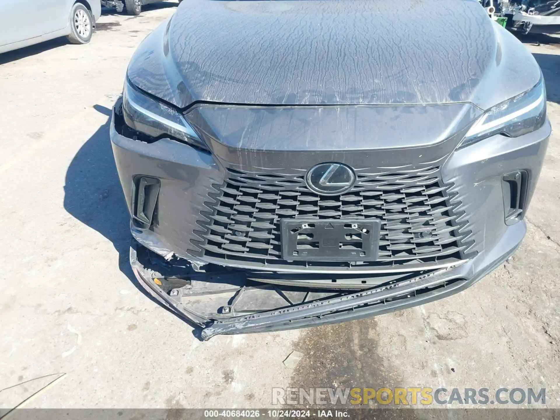 6 Photograph of a damaged car 2T2BBMCA8PC017736 LEXUS RX 350H 2023