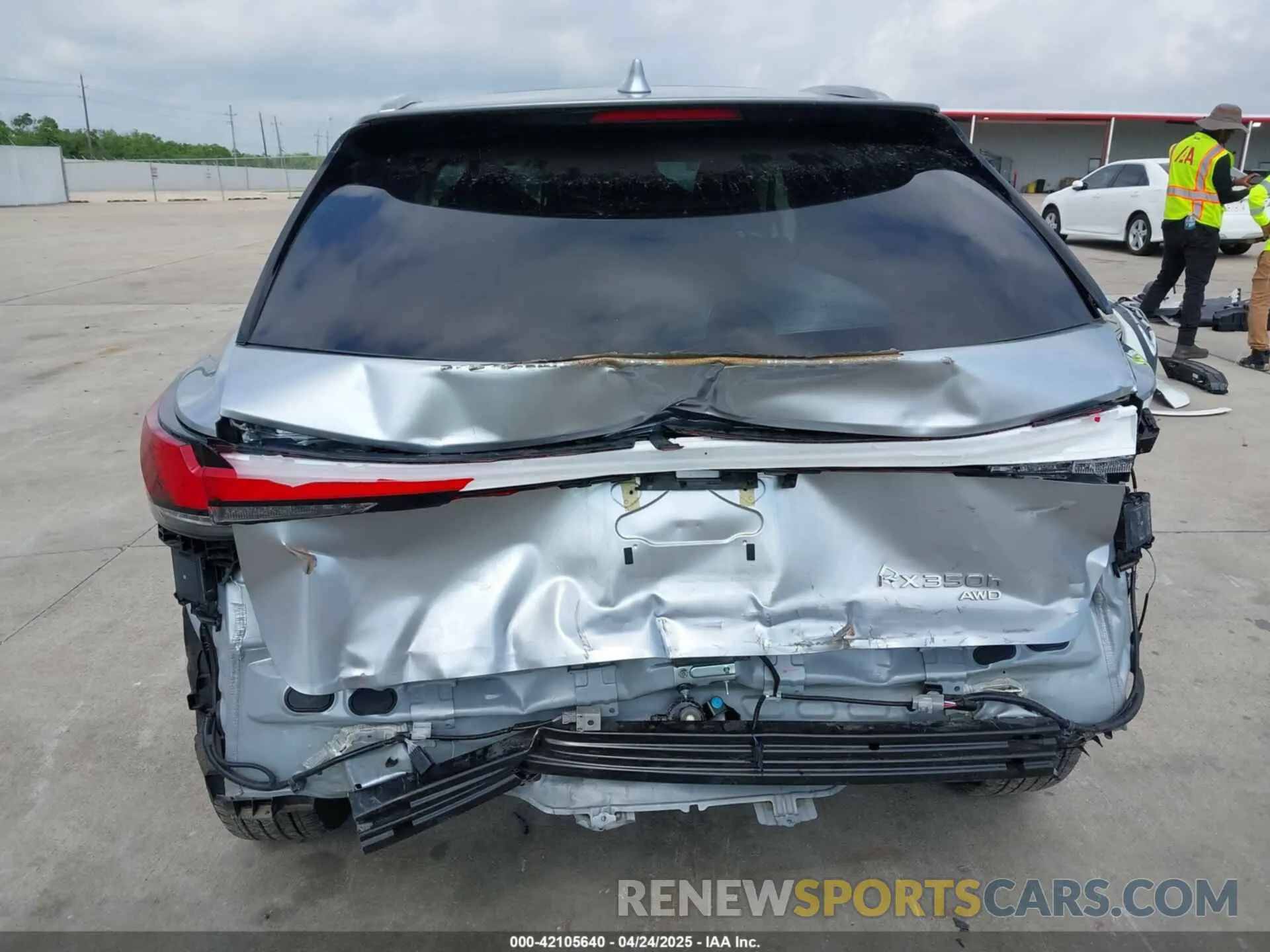 16 Photograph of a damaged car 2T2BBMCA8PC022516 LEXUS RX 350H 2023